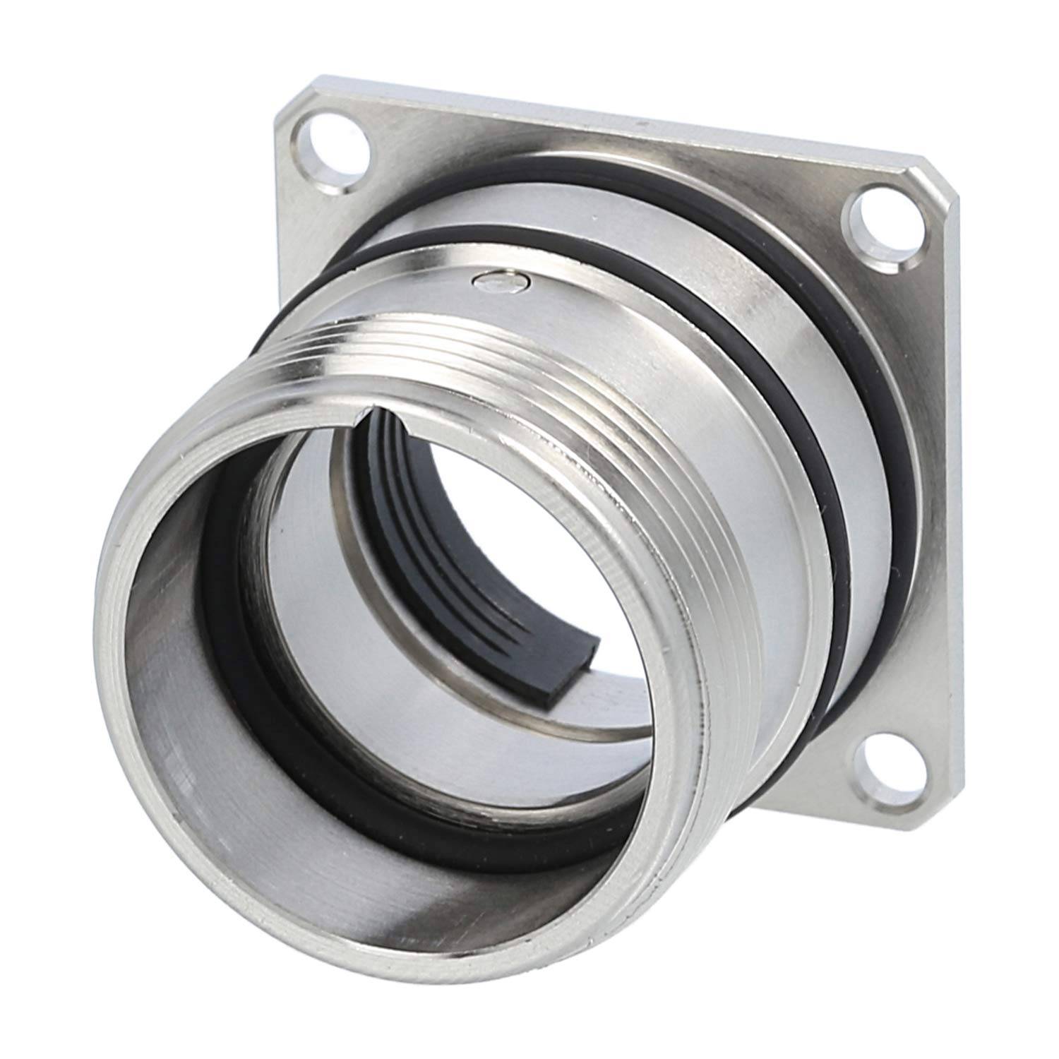 Phoenix Contact M23 RC Gerätesteckverbinder gerade Stift / Buchse Hinterwand Farbe silber - 1 Stück