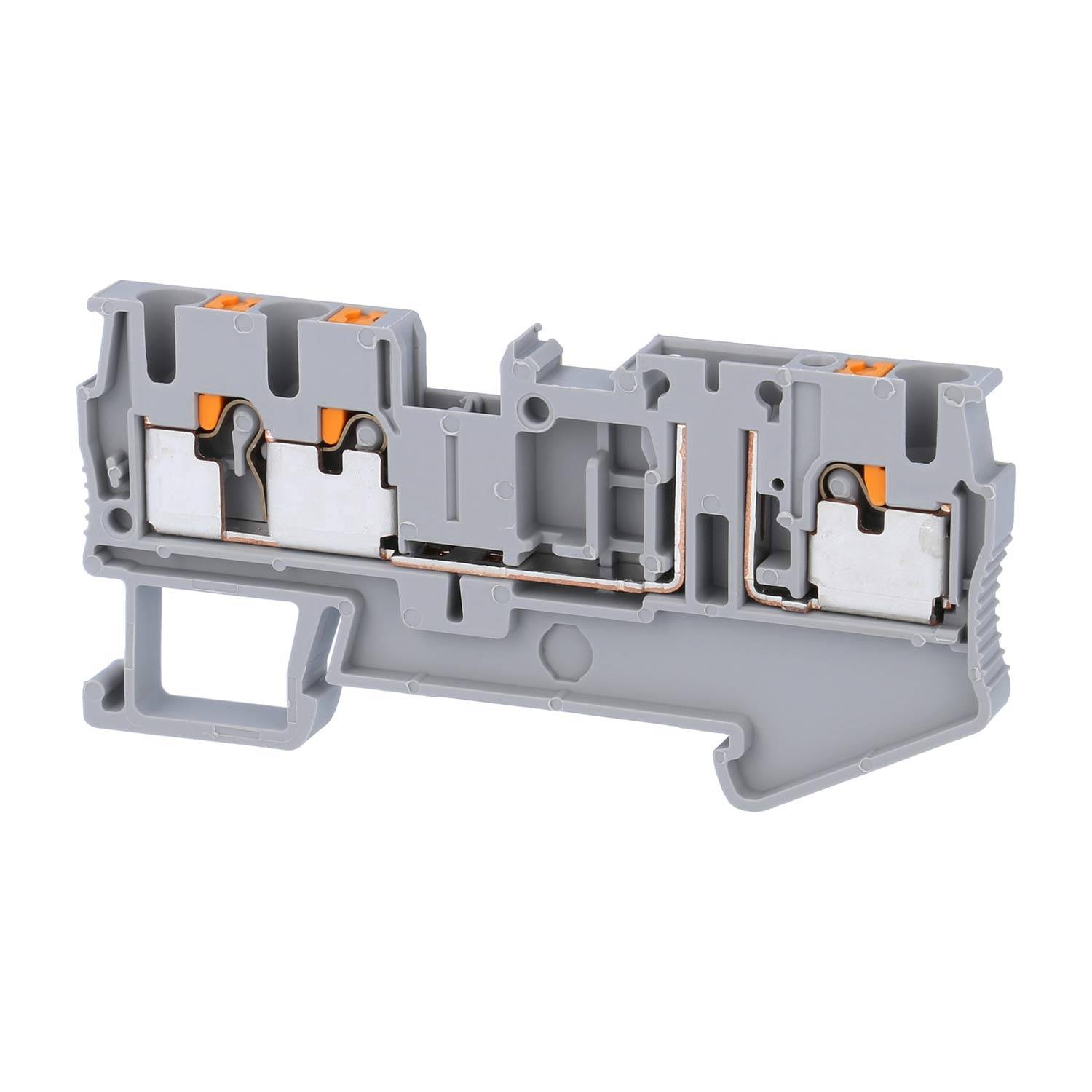 Phoenix Contact Trennklemme PT 2,5-TWIN-TG Push-In-Anschluss Nennspannung 400V Kurzzeitstrom 0,30kA - 1 Stück
