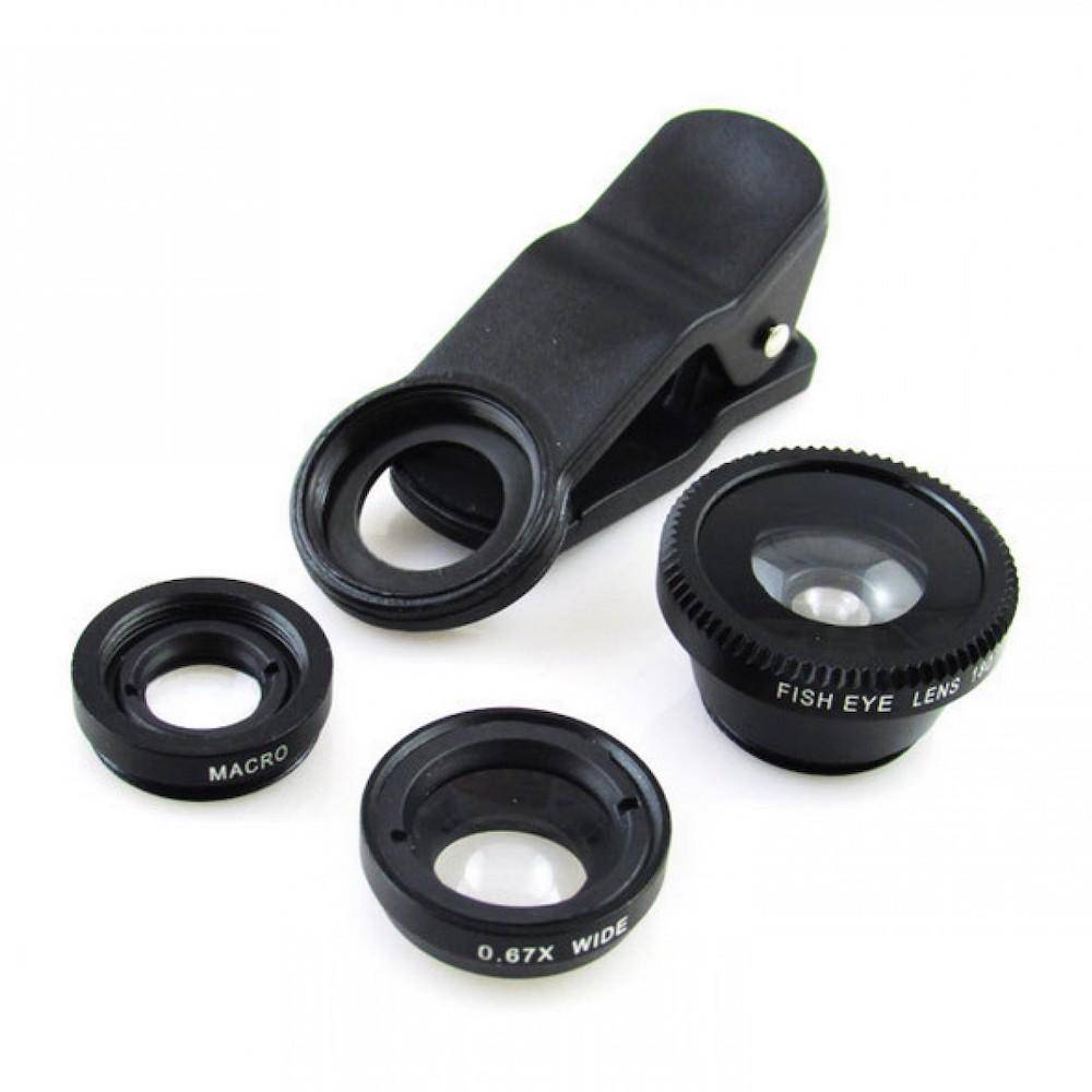3in1 Clip Objektiv Set