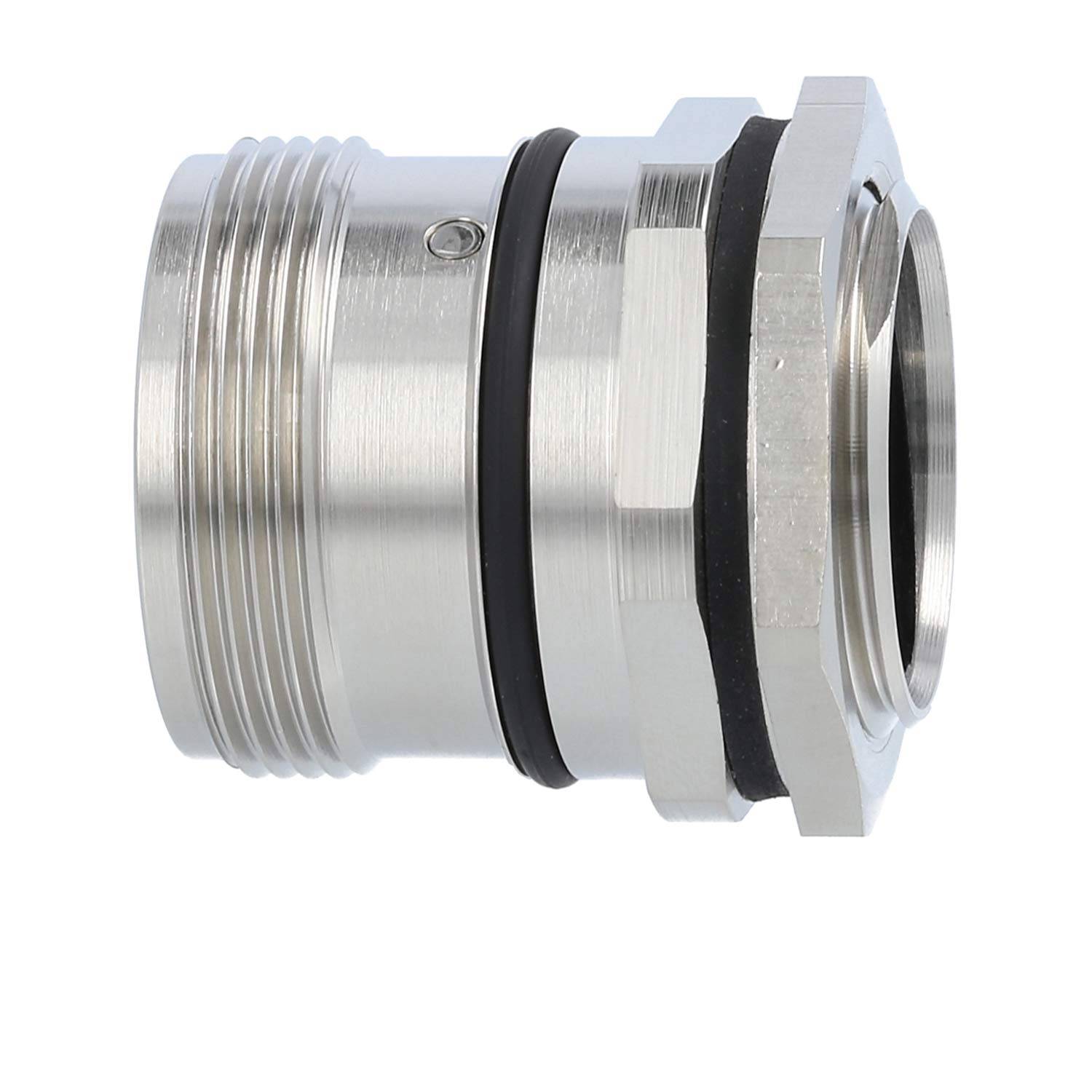 Phoenix Contact M23 RC Gerätesteckverbinder gerade Stift / Buchse Vorderwand Farbe silber - 1 Stück