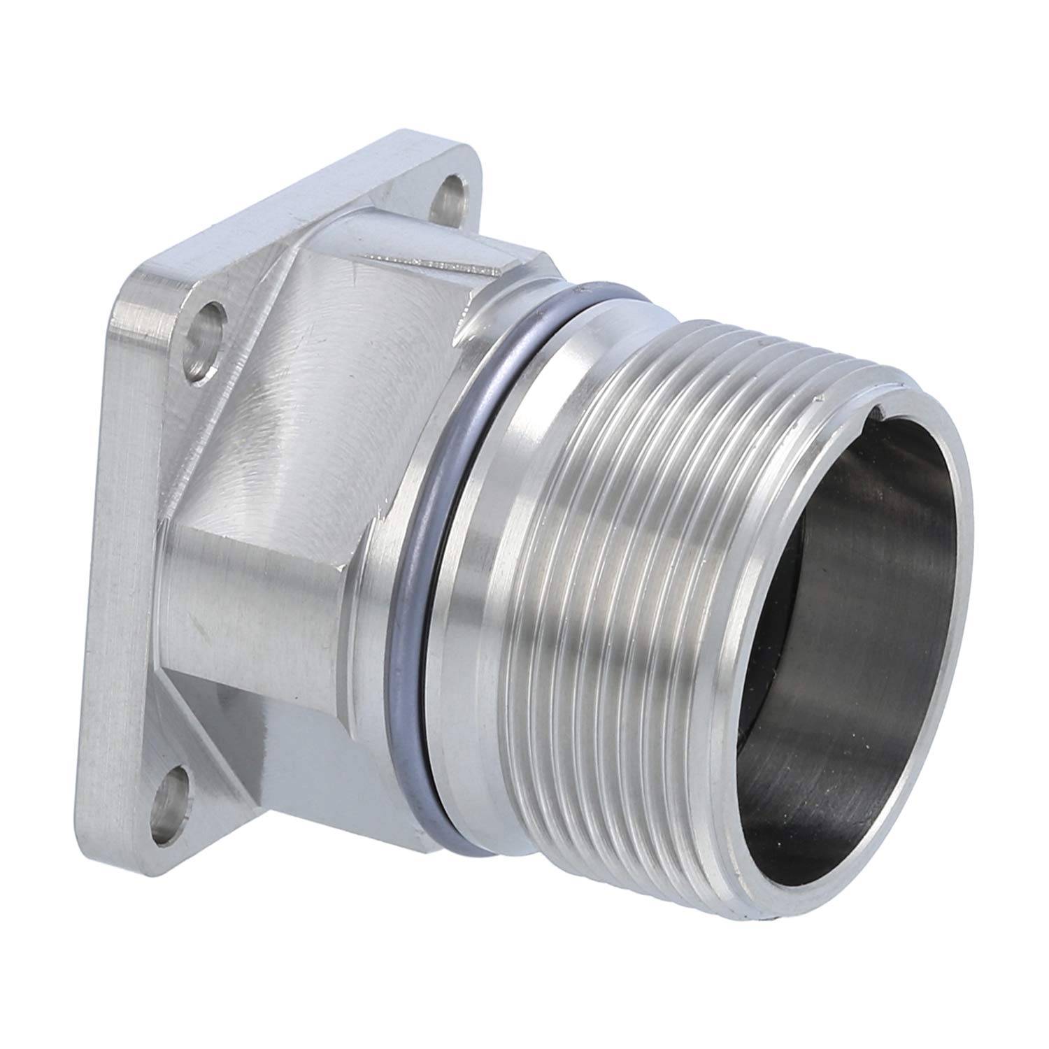 Phoenix Contact M23 RF Gerätesteckverbinder gerade Stift / Buchse Vorderwand Farbe silber - 1 Stück