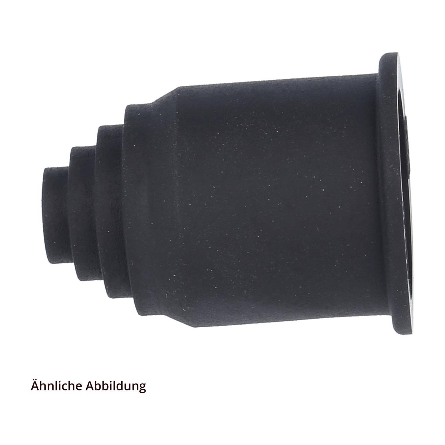 FLEXA AK Endtülle/Innentülle aufsteckbar geschlossen für Schlauch-Außendurchmesser 14,0mm Klemmbereich 1,0mm x 10,0mm -