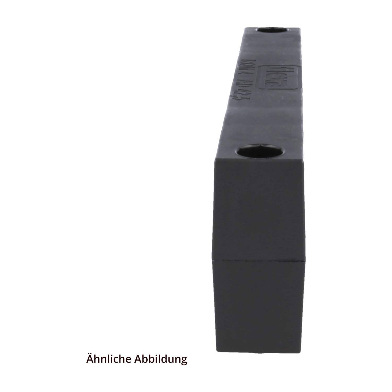 FLEXA RQM-4 Schlauchhalter massiv für Schlauch-Außendurchmesser 54,5mm für Wellschlauch AD 54.5mm - 1 Stück