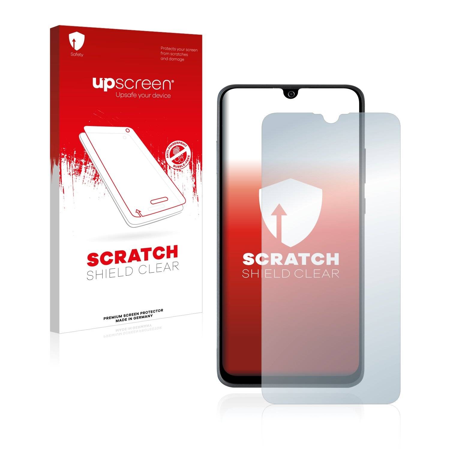 upscreen Scratch Shield Clear Premium Displayschutzfolie für ZTE Blade