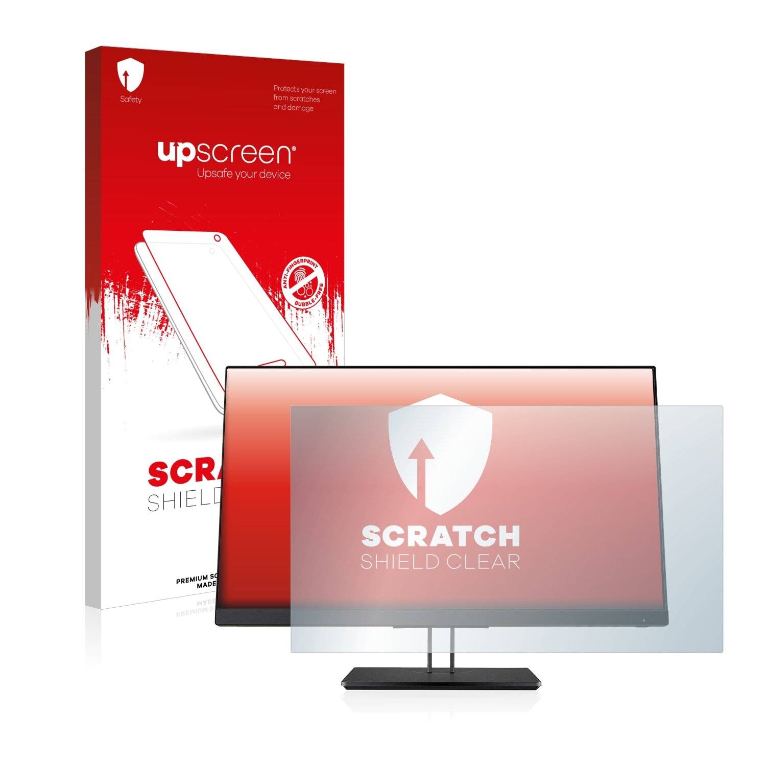 upscreen Scratch Shield Clear Premium Displayschutzfolie für HP Z24nf
