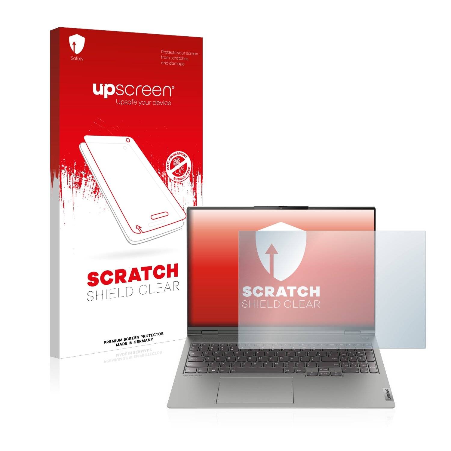 upscreen Scratch Shield Clear Premium Displayschutzfolie für Lenovo ThinkBook 16p Gen