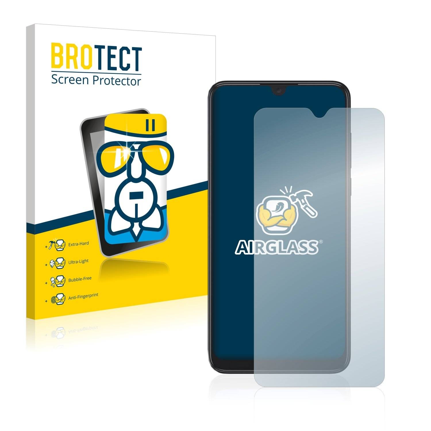 BROTECT AirGlass Schutzglas Folie für TCL