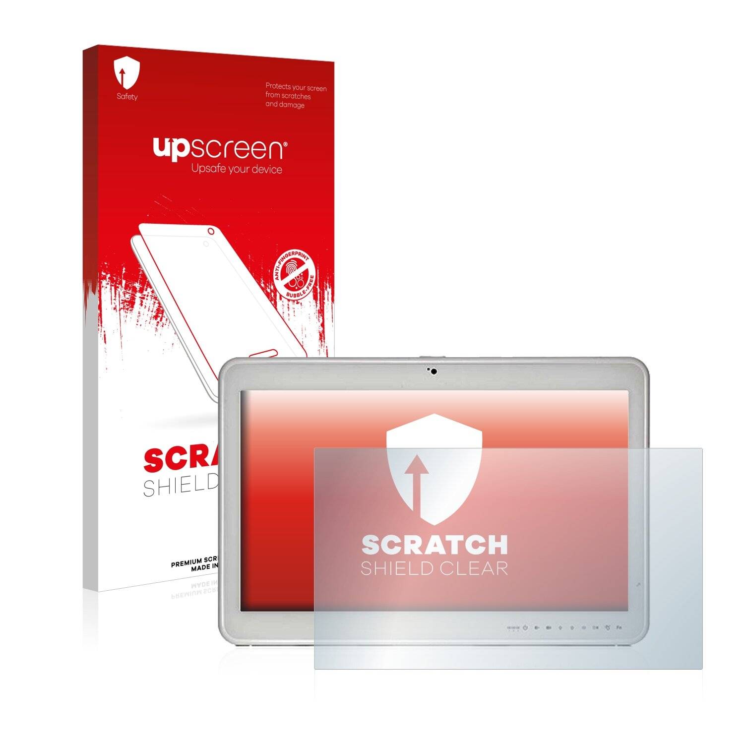 upscreen Scratch Shield Clear Premium Displayschutzfolie für Wincomm Medico 249