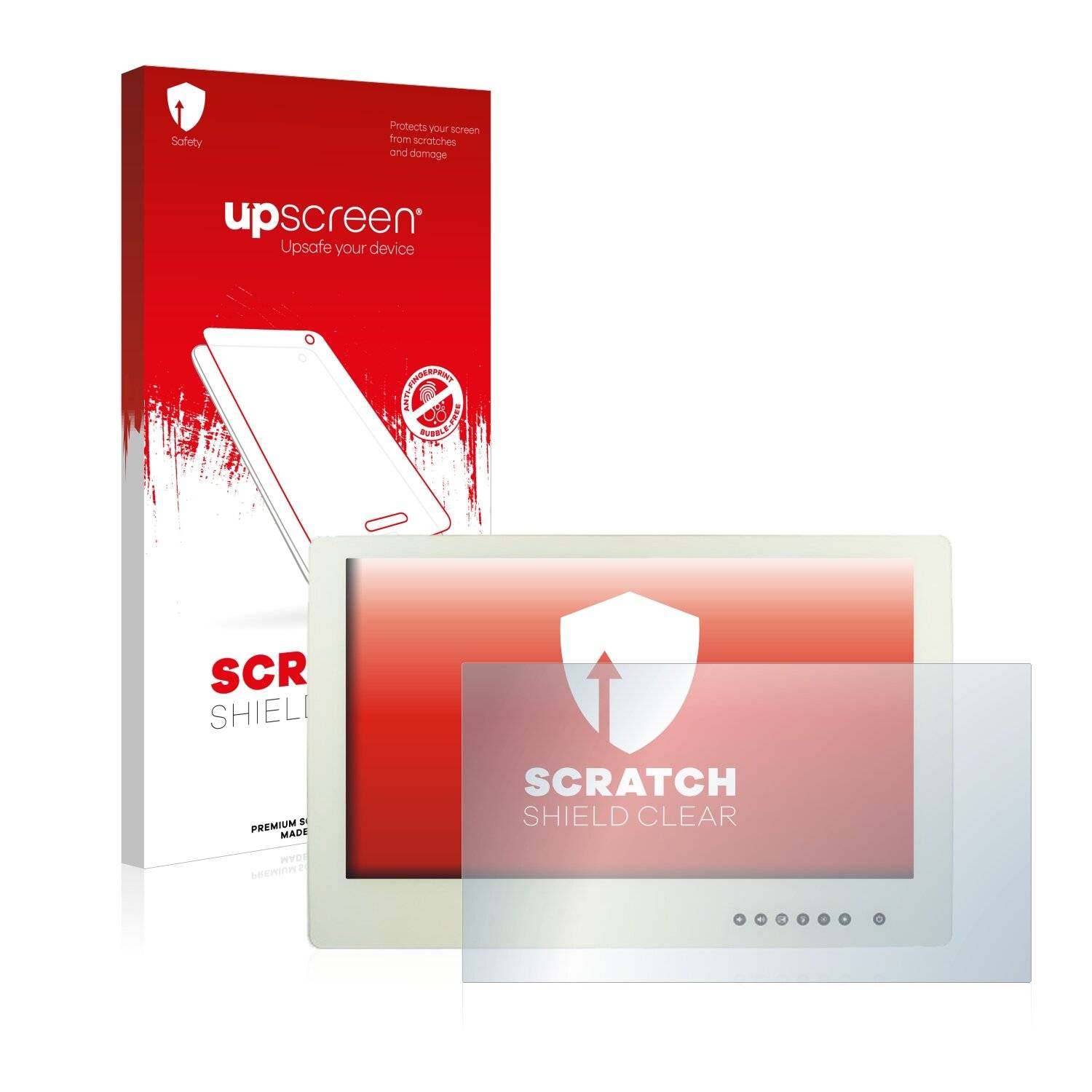 upscreen Scratch Shield Clear Premium Displayschutzfolie für iBase Medical Panel PC