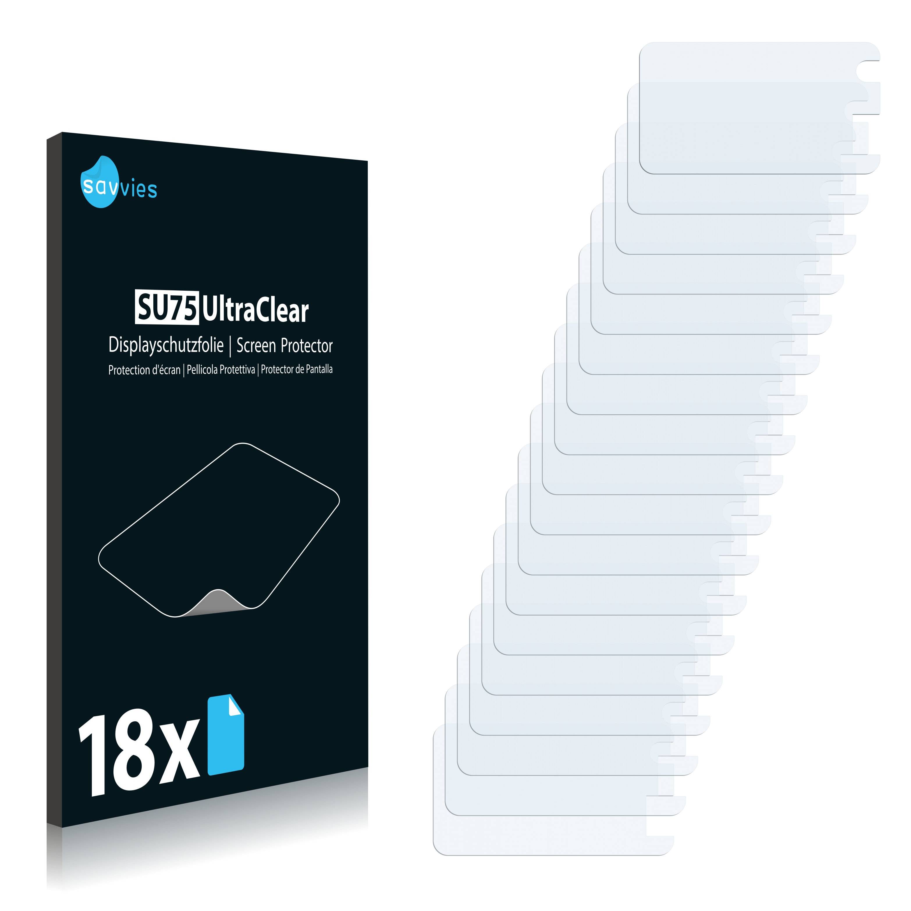 18x Savvies SU75 Displayschutzfolie für ToolkitRC M4Q Quad smart