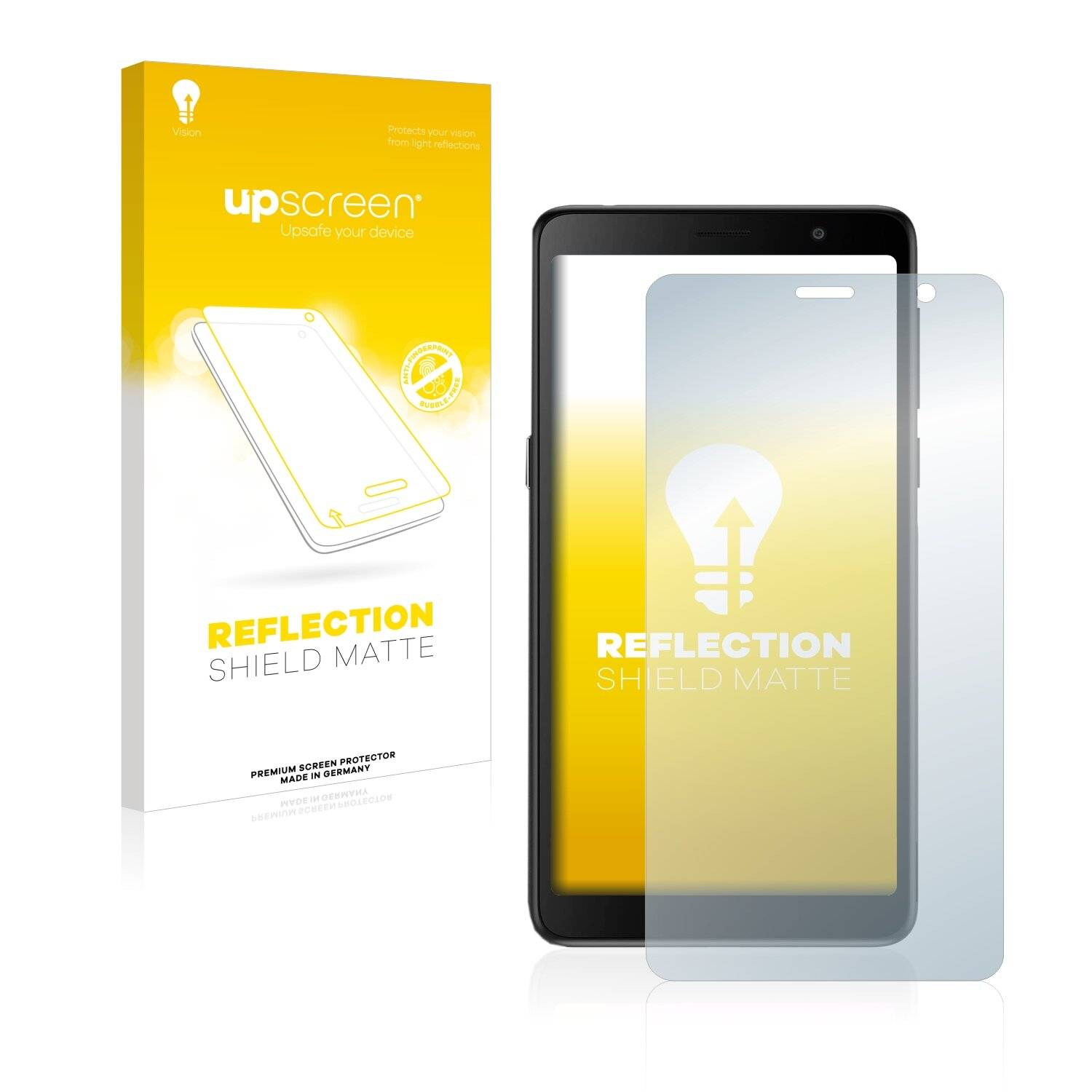 upscreen Reflection Shield Matte Premium Displayschutzfolie für TCL