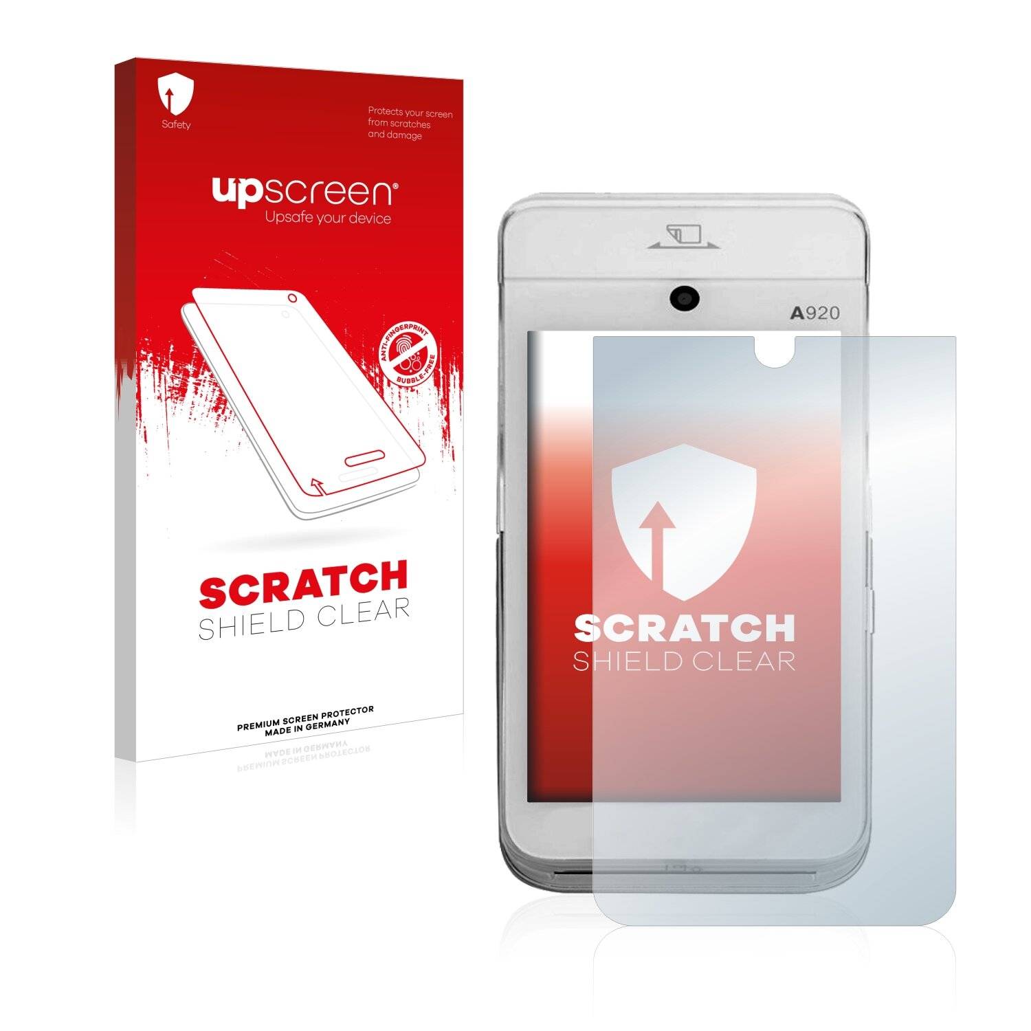 upscreen Scratch Shield Clear Premium Displayschutzfolie für Concardis Mobile