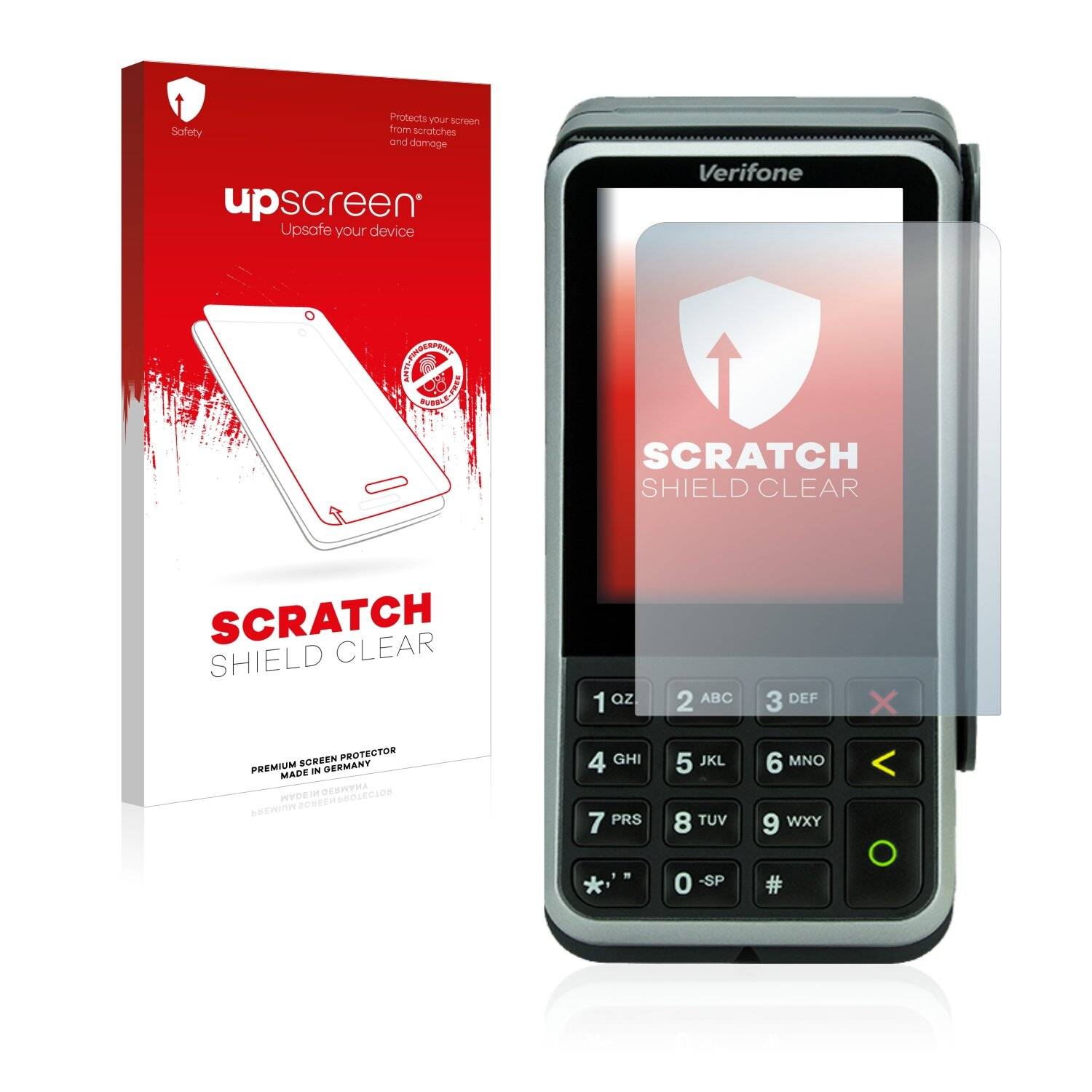 upscreen Scratch Shield Clear Premium Displayschutzfolie für Concardis
