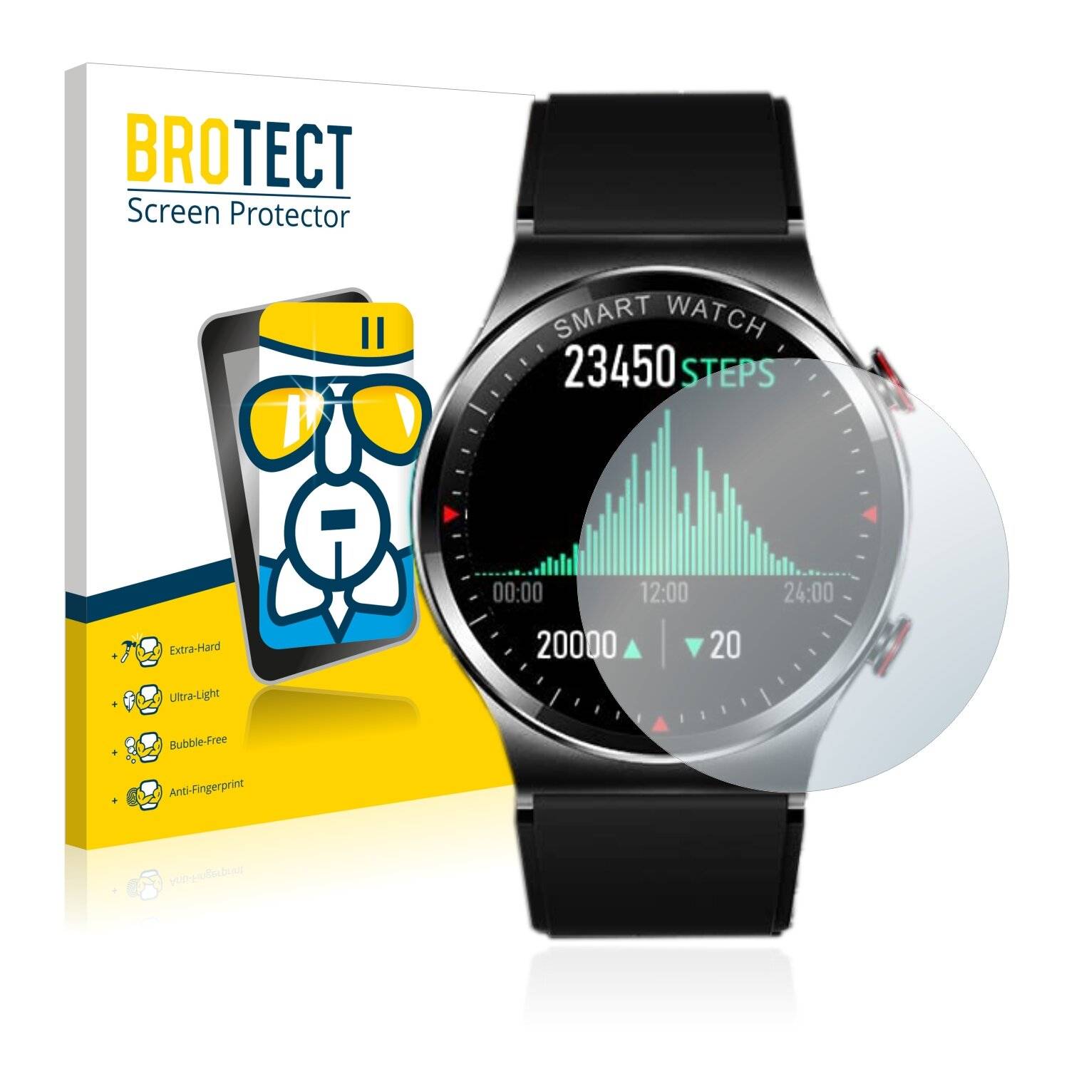 BROTECT AirGlass Schutzglas Folie für Gawear