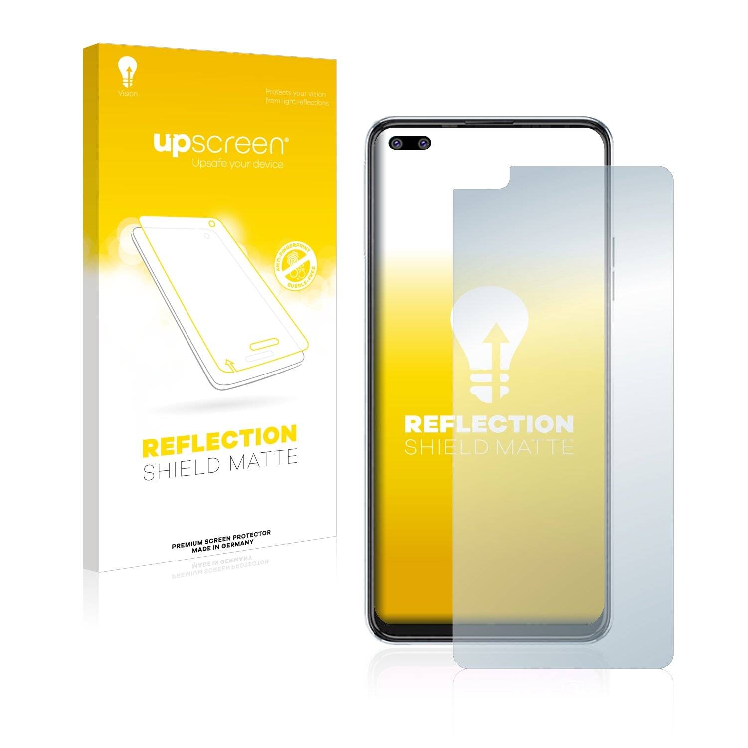 upscreen Reflection Shield Matte Premium Displayschutzfolie für Tecno Camon 16