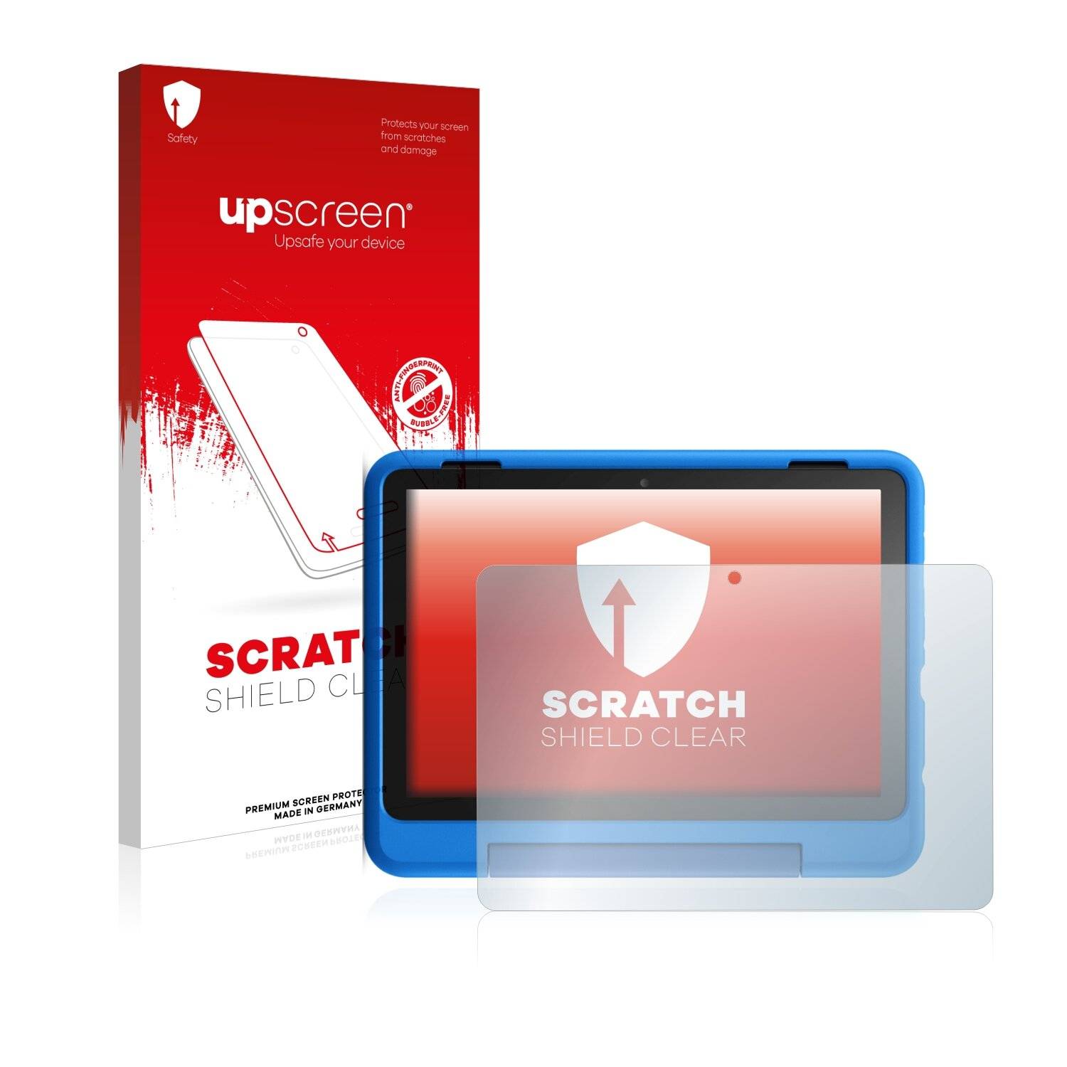 upscreen Scratch Shield Clear Premium Displayschutzfolie für Amazon Fire HD 8 Kids Pro