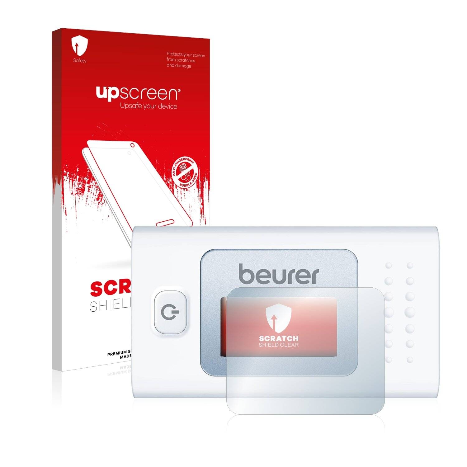 upscreen Scratch Shield Clear Premium Displayschutzfolie für Beurer PO