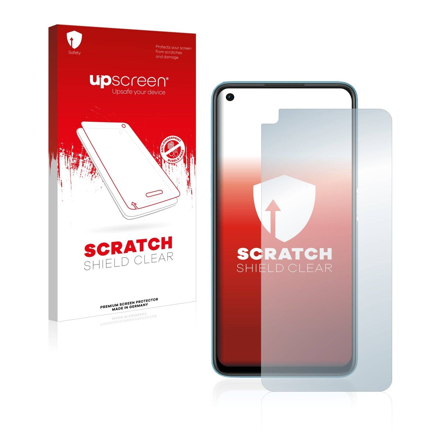 upscreen Scratch Shield Clear Premium Displayschutzfolie für Oppo