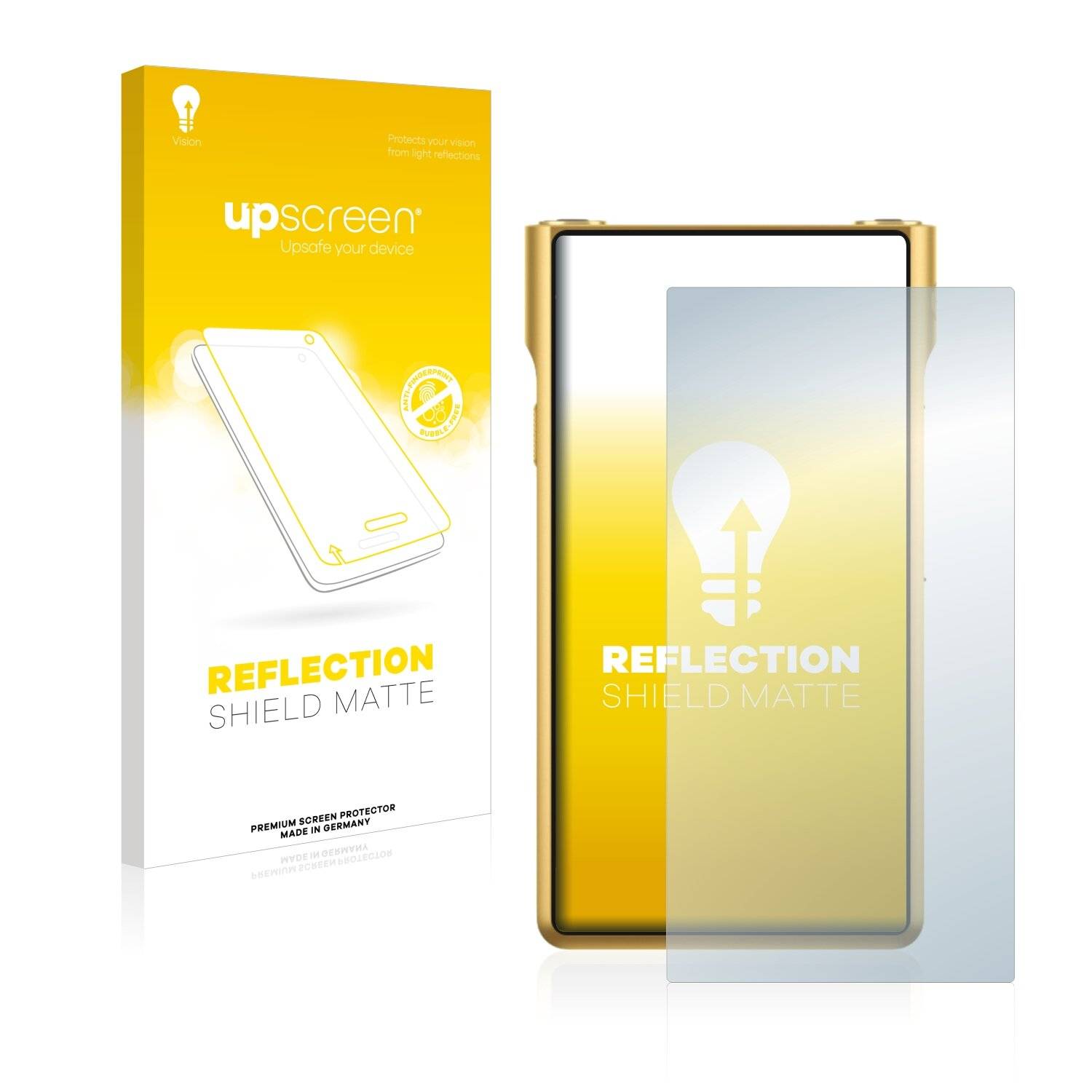 upscreen Reflection Shield Matte Premium Displayschutzfolie für Sony Walkman