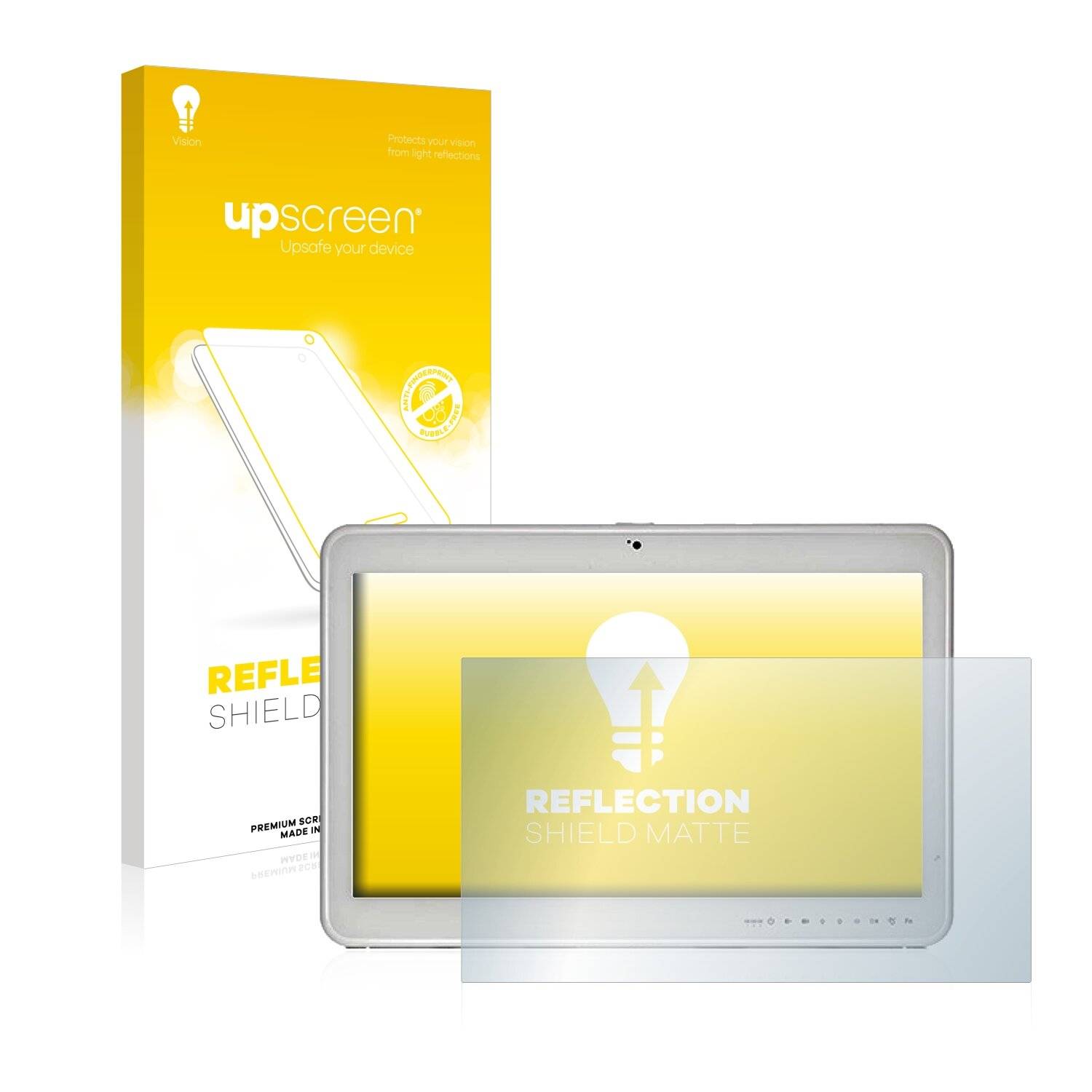 upscreen Reflection Shield Matte Premium Displayschutzfolie für Wincomm Medico 249