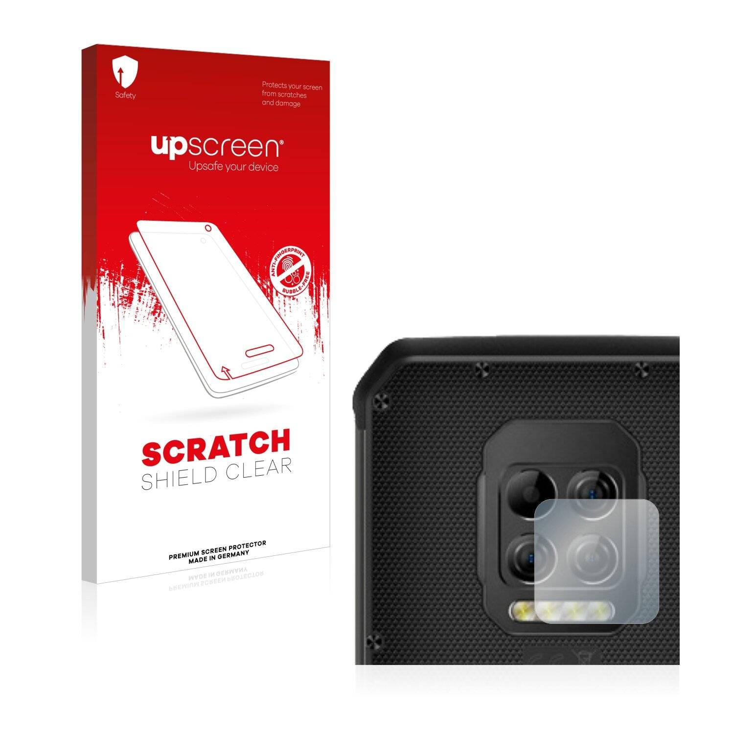 upscreen Scratch Shield Clear Premium Displayschutzfolie für Ulefone Armor 9e (NUR