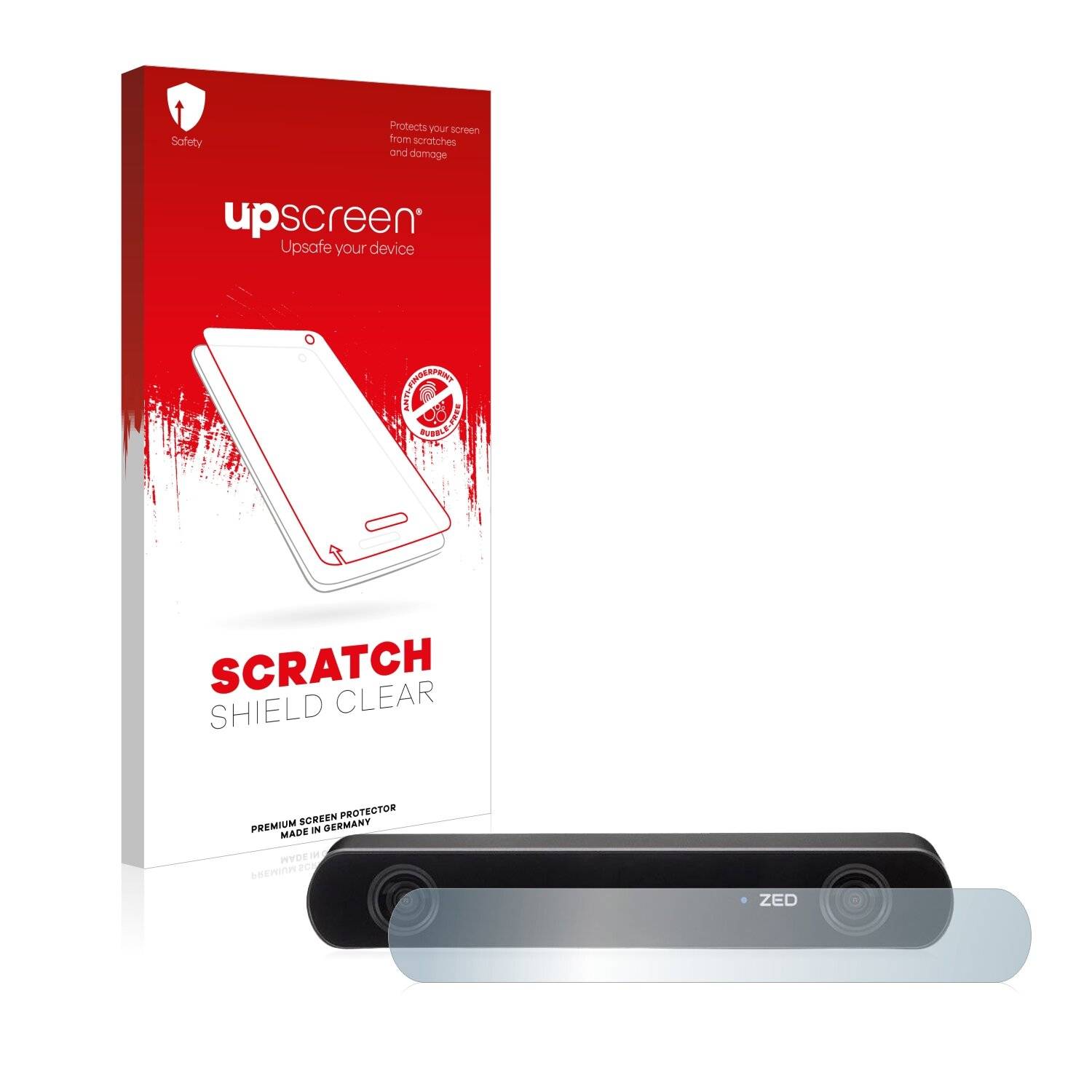 upscreen Scratch Shield Clear Premium Displayschutzfolie für Stereolabs ZED