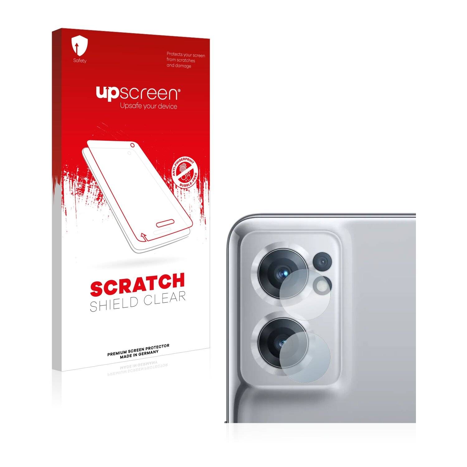 upscreen Scratch Shield Clear Premium Displayschutzfolie für OnePlus Nord CE 2 5G (NUR