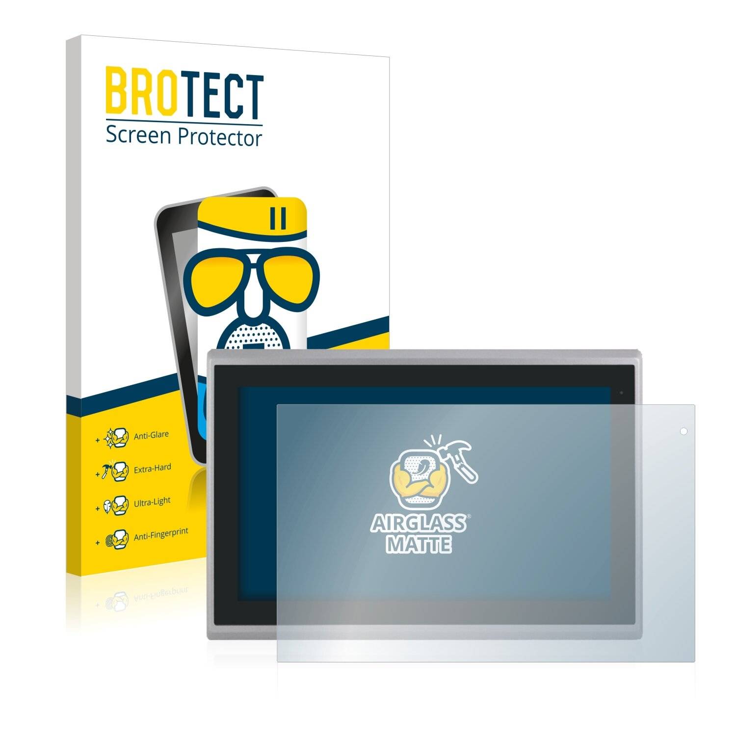 BROTECT AirGlass Matte Schutzglas Folie für Aplex Technology