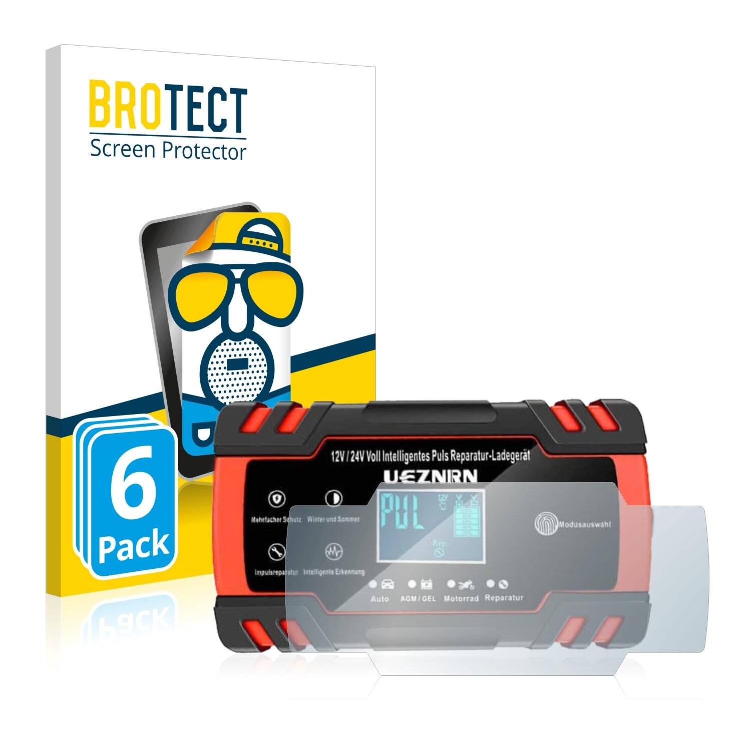 6x BROTECT Matte Displayschutzfolie für Ueznirn ZYX-J30 - Entspiegelt,