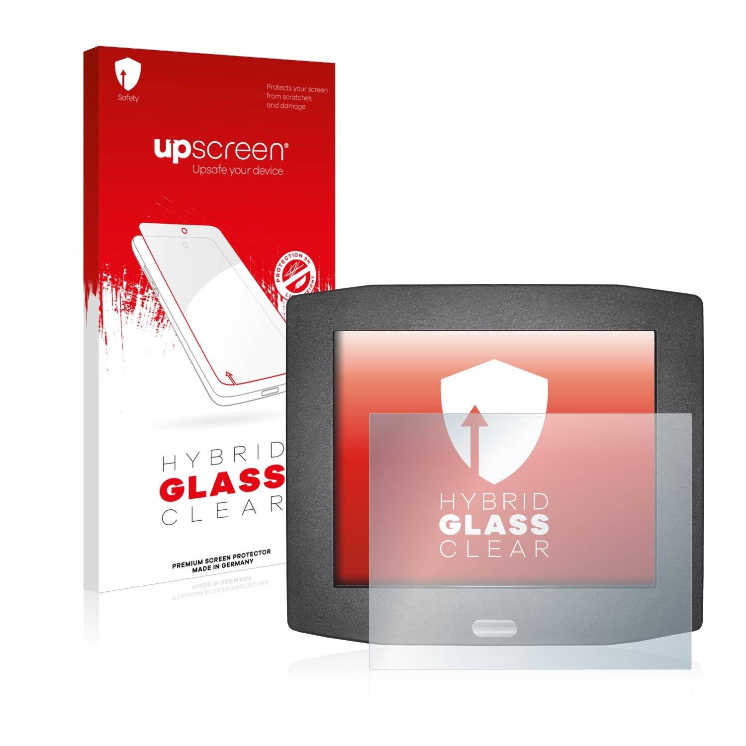 upscreen Hybrid Glass Clear Premium Schutzglas Folie für Senor Hygrolion i195RT
