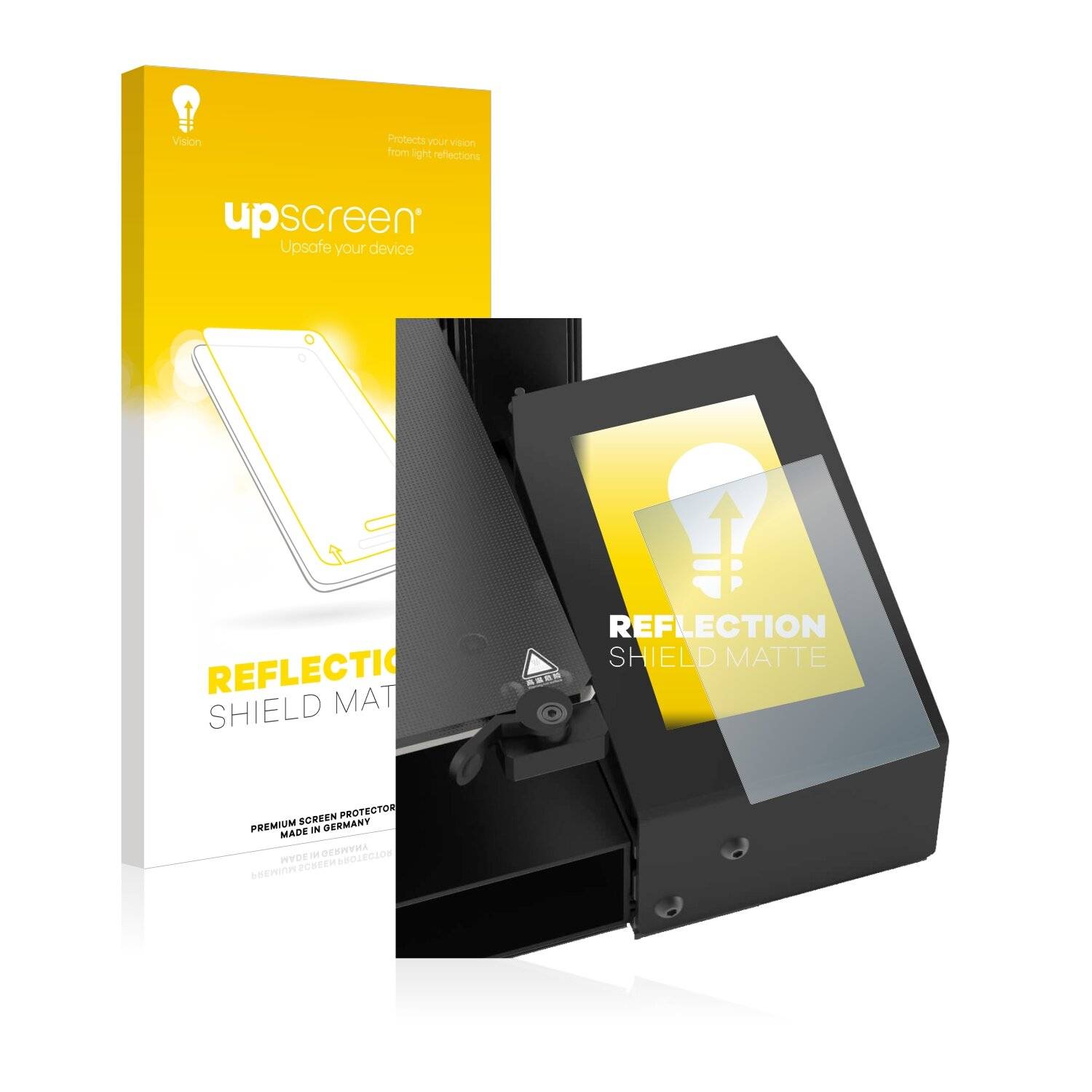 upscreen Reflection Shield Matte Premium Displayschutzfolie für Creality CR-6