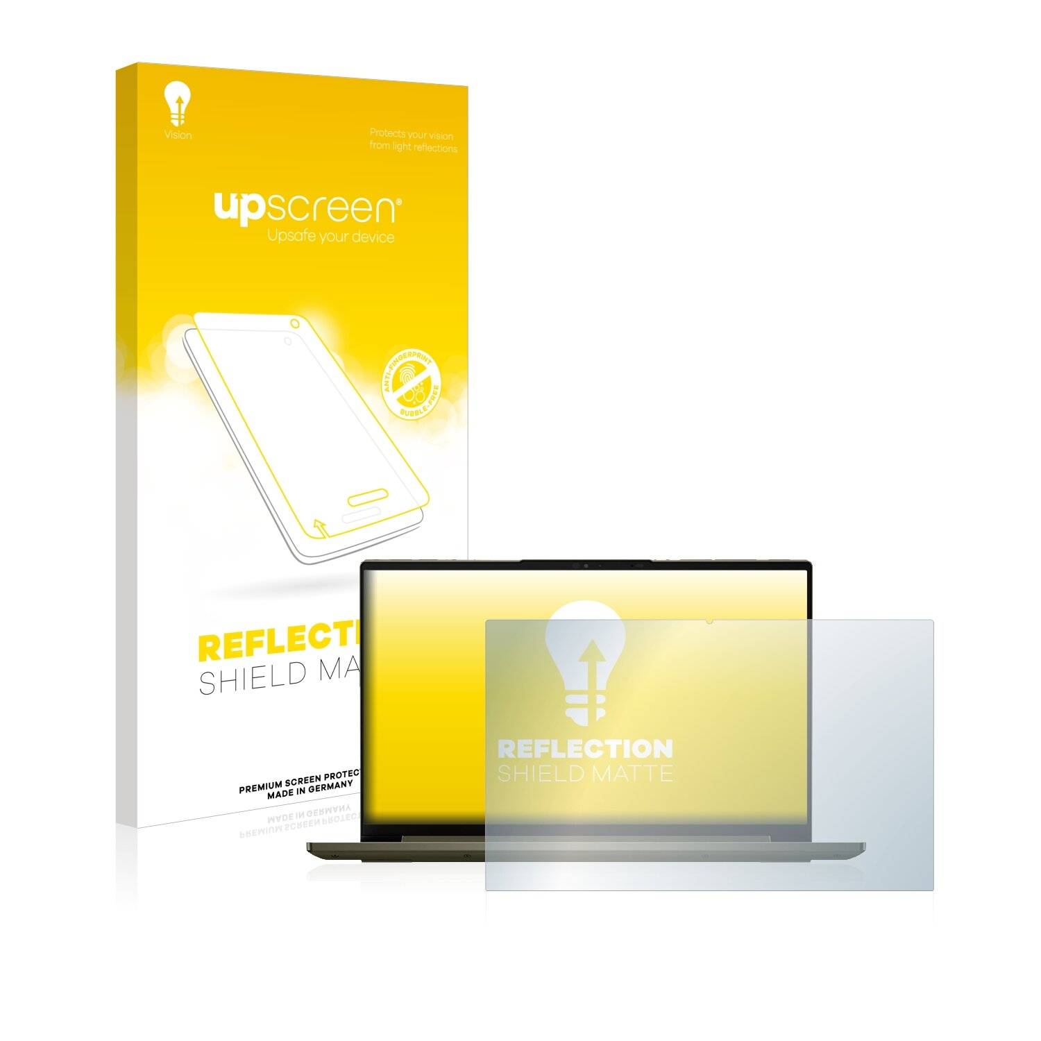 upscreen Reflection Shield Matte Premium Displayschutzfolie für Lenovo Yoga Slim 7