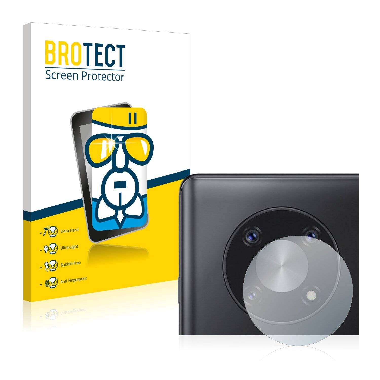 BROTECT AirGlass Schutzglas Folie für Cubot Max 3 (NUR