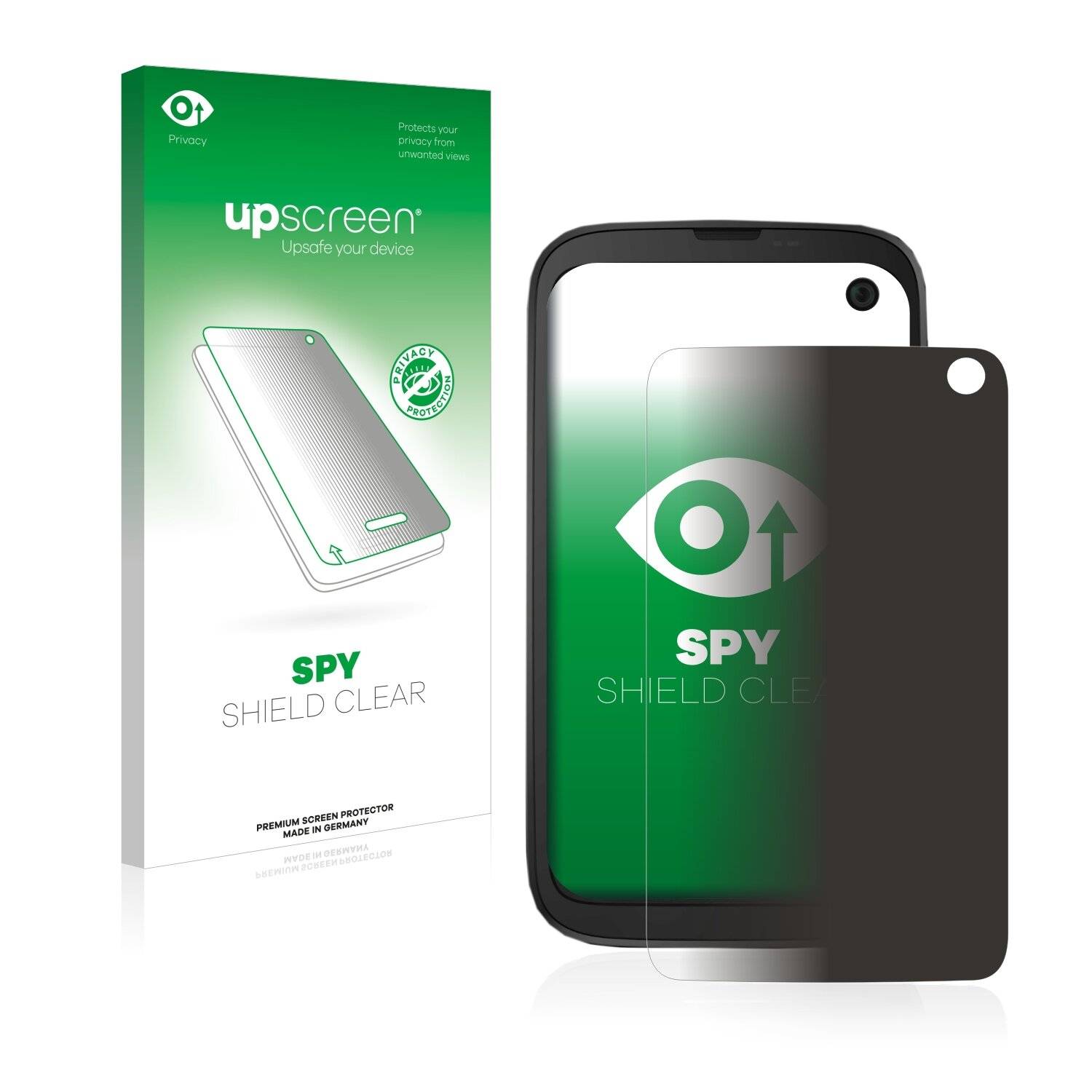 upscreen Spy Shield Clear Premium Blickschutzfolie für Balmuda