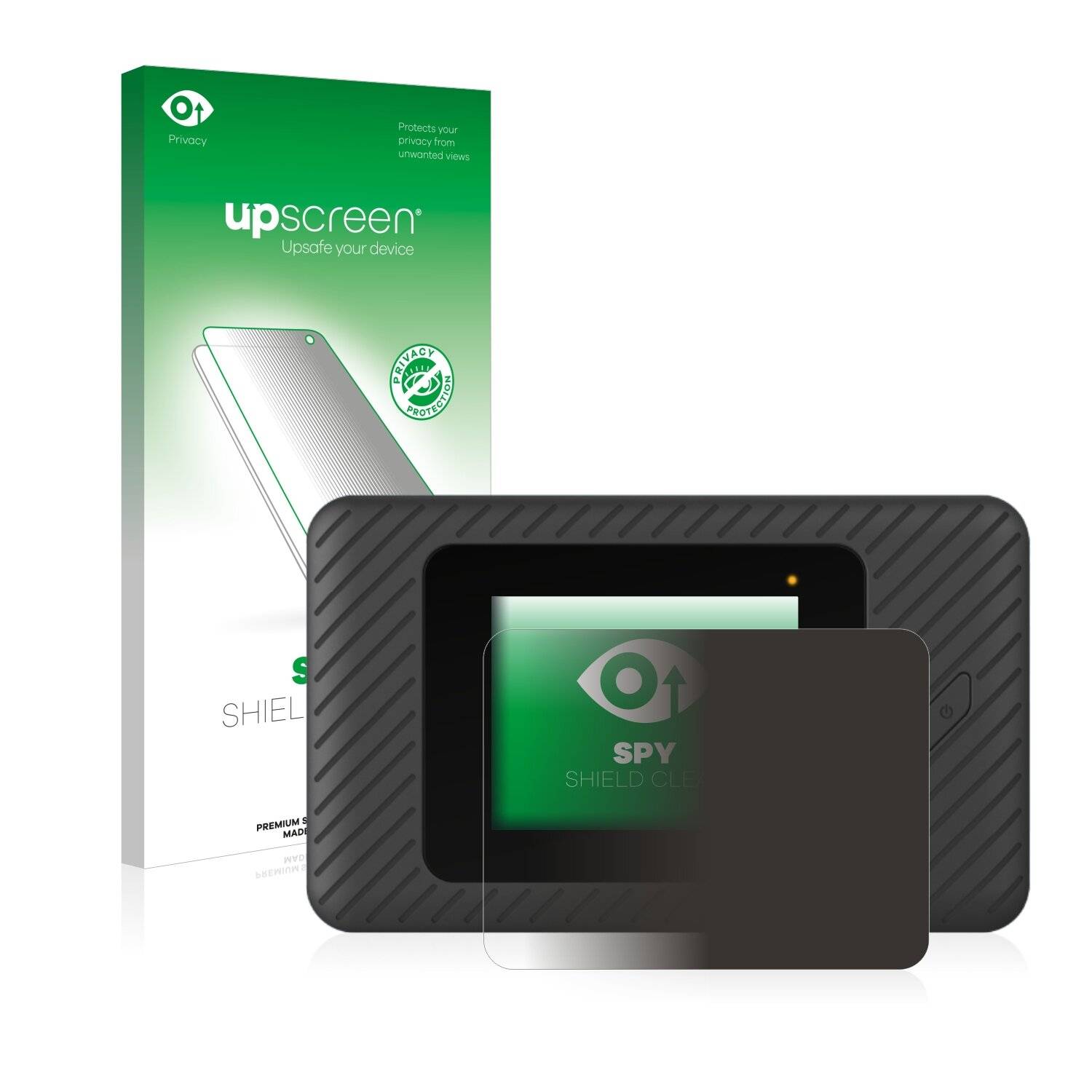 upscreen Spy Shield Clear Premium Blickschutzfolie für Onda DM