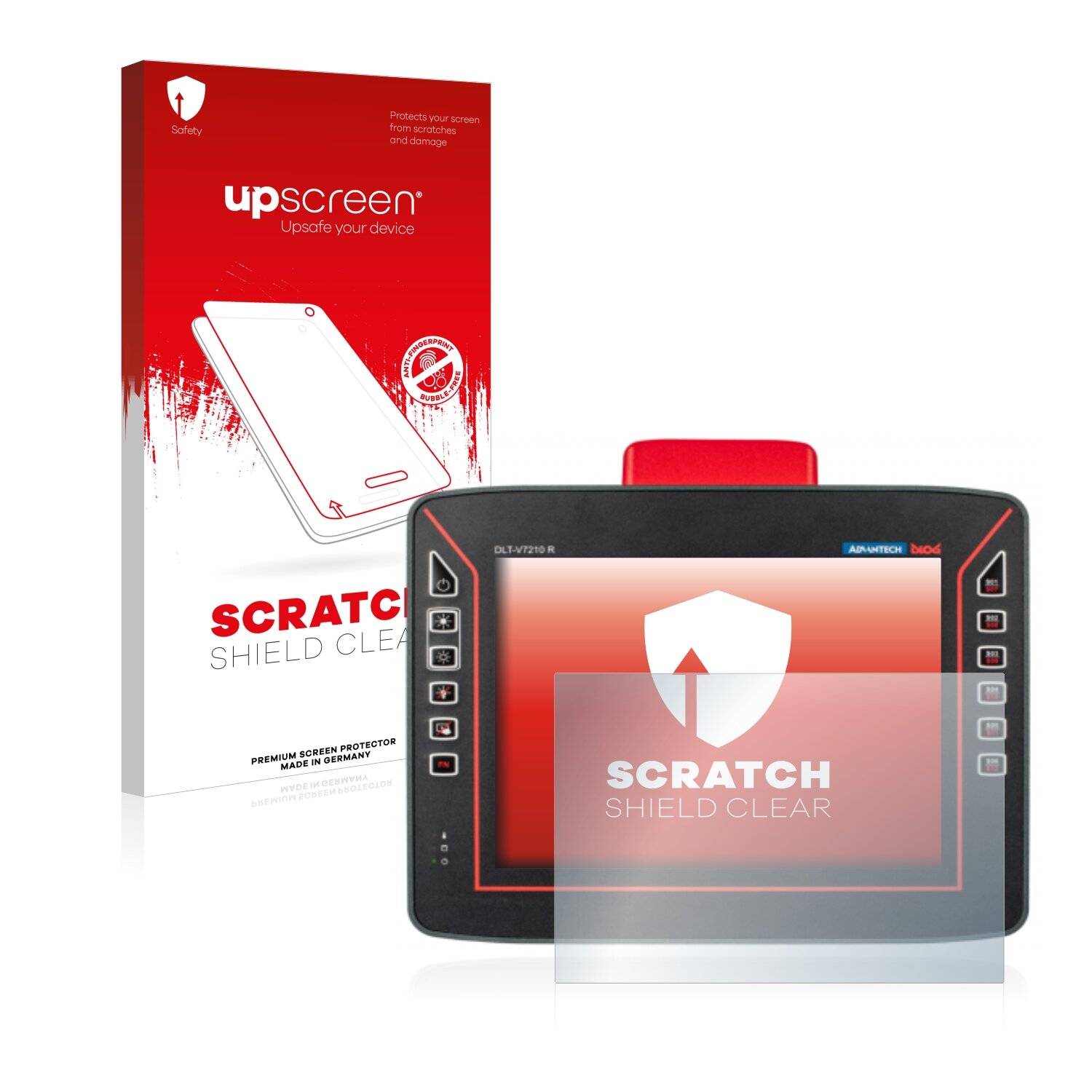 upscreen Scratch Shield Clear Premium Displayschutzfolie für Ico DLT-V7212