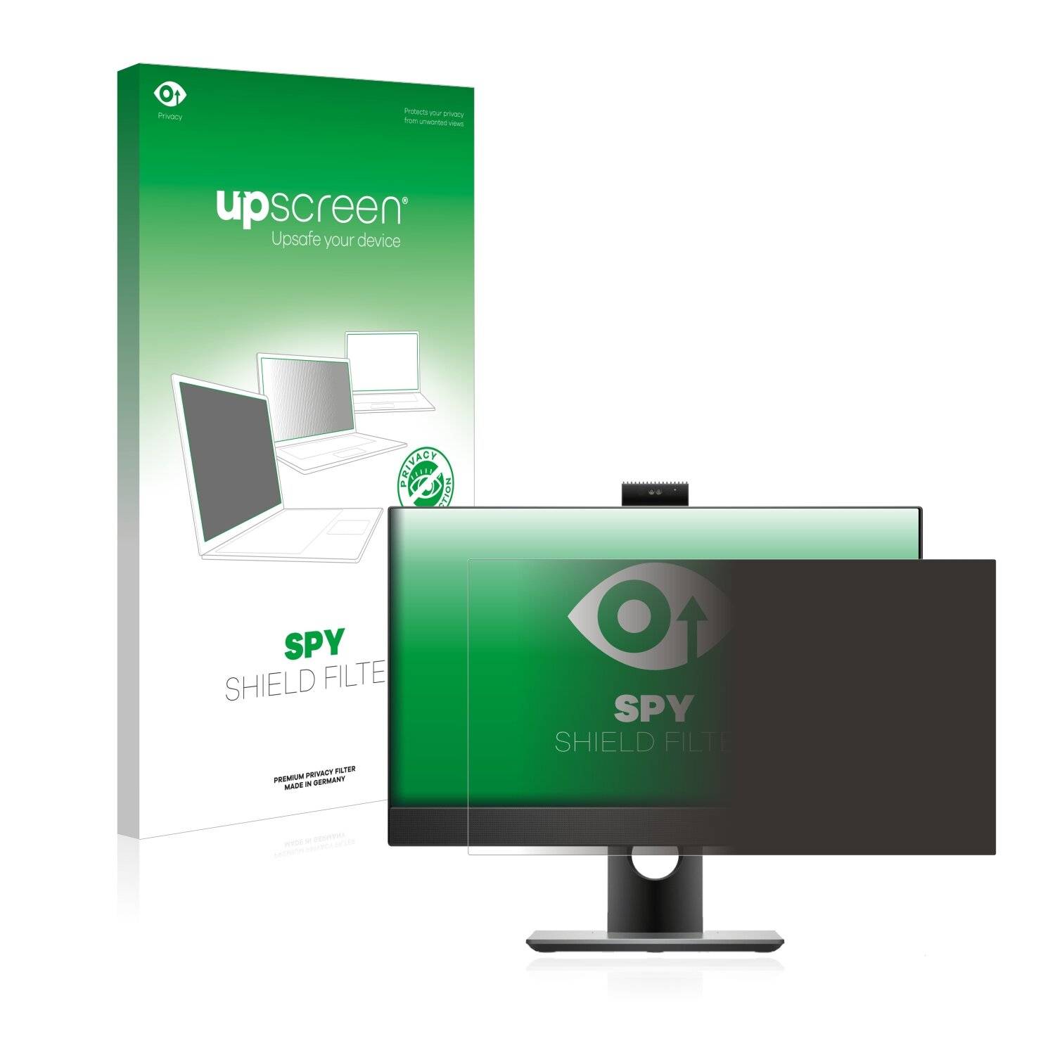 upscreen Spy Shield Filter Premium Blickschutzfilter für Dell OptiPlex 7490