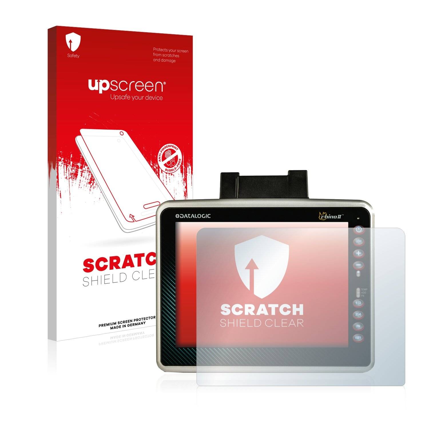 upscreen Scratch Shield Clear Premium Displayschutzfolie für Datalogic Rhino II