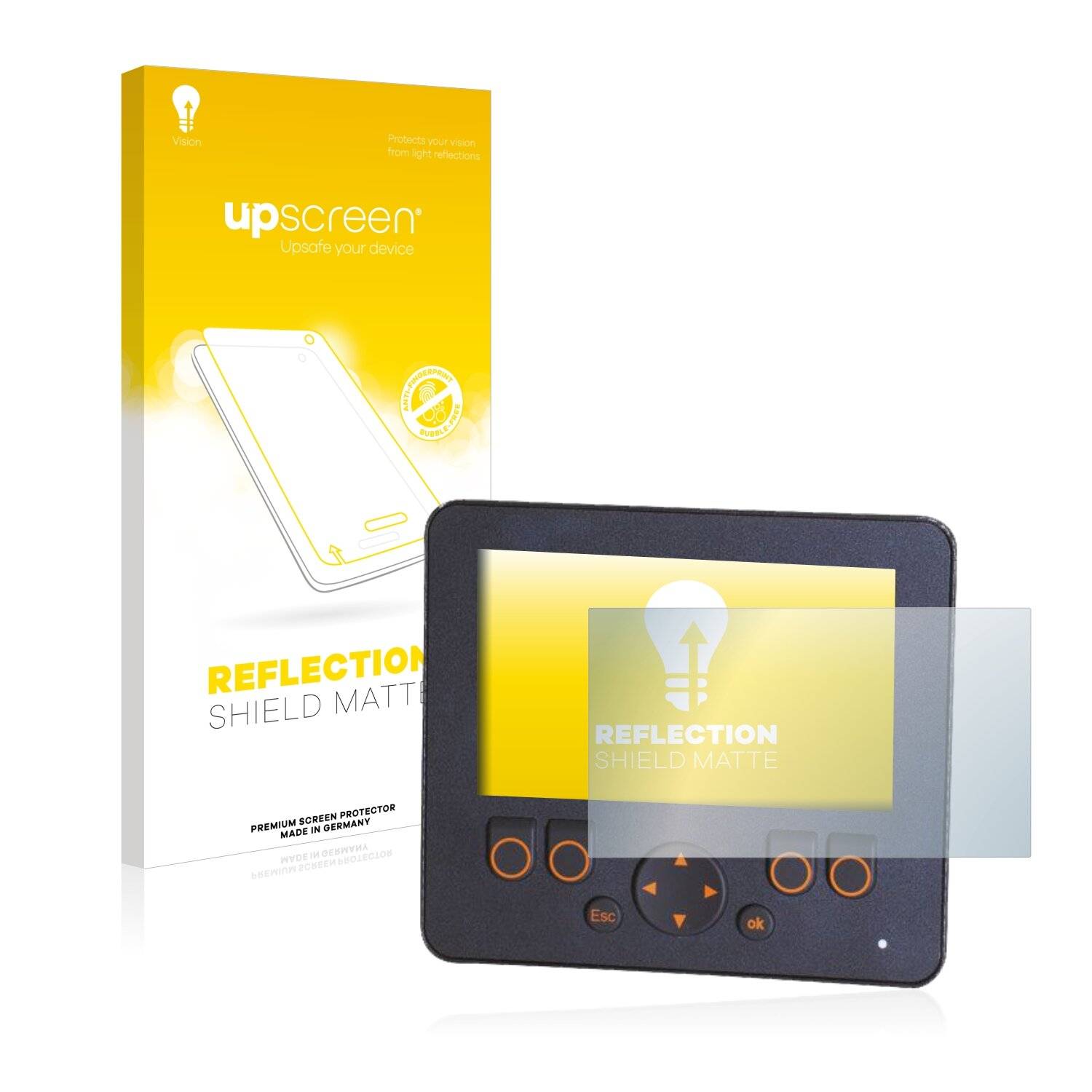 upscreen Reflection Shield Matte Premium Displayschutzfolie für ifm