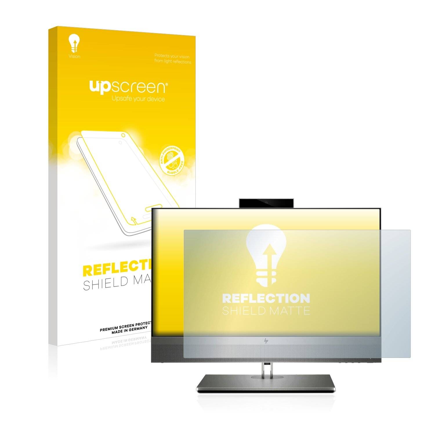 upscreen Reflection Shield Matte Premium Displayschutzfolie für HP EliteOne 800