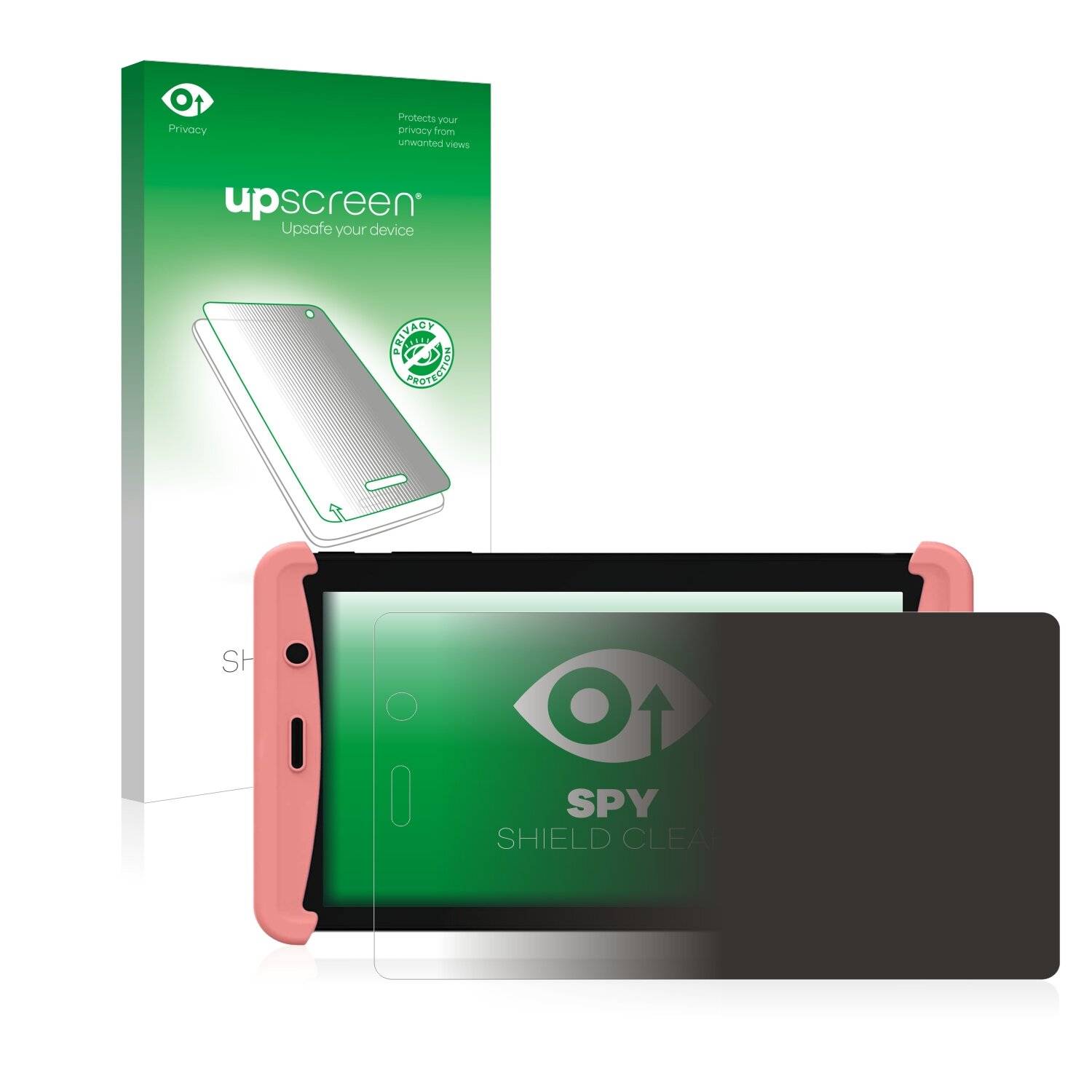 upscreen Spy Shield Clear Premium Blickschutzfolie für Kurio Tab Lite