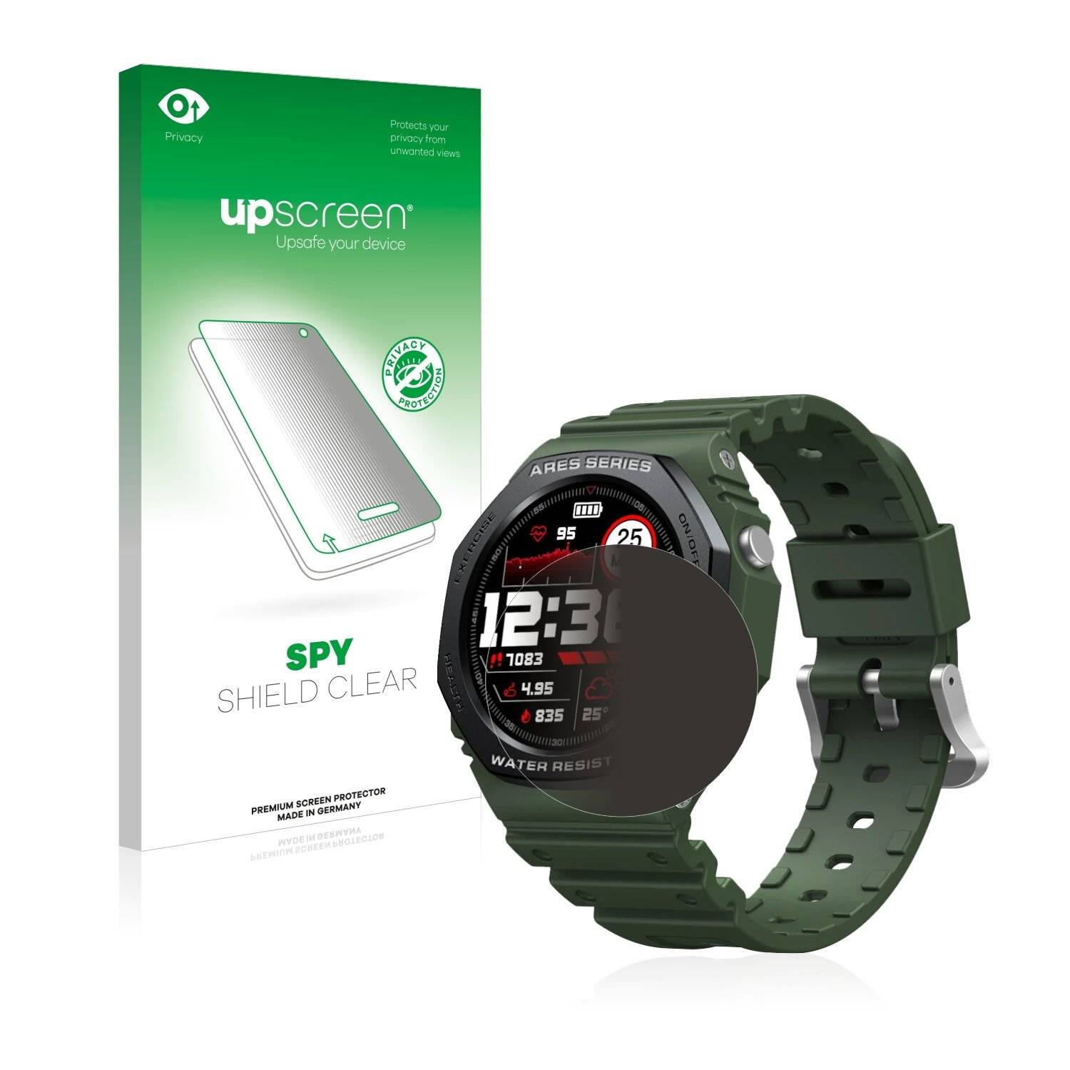 upscreen Spy Shield Clear Premium Blickschutzfolie für Zeblaze Ares