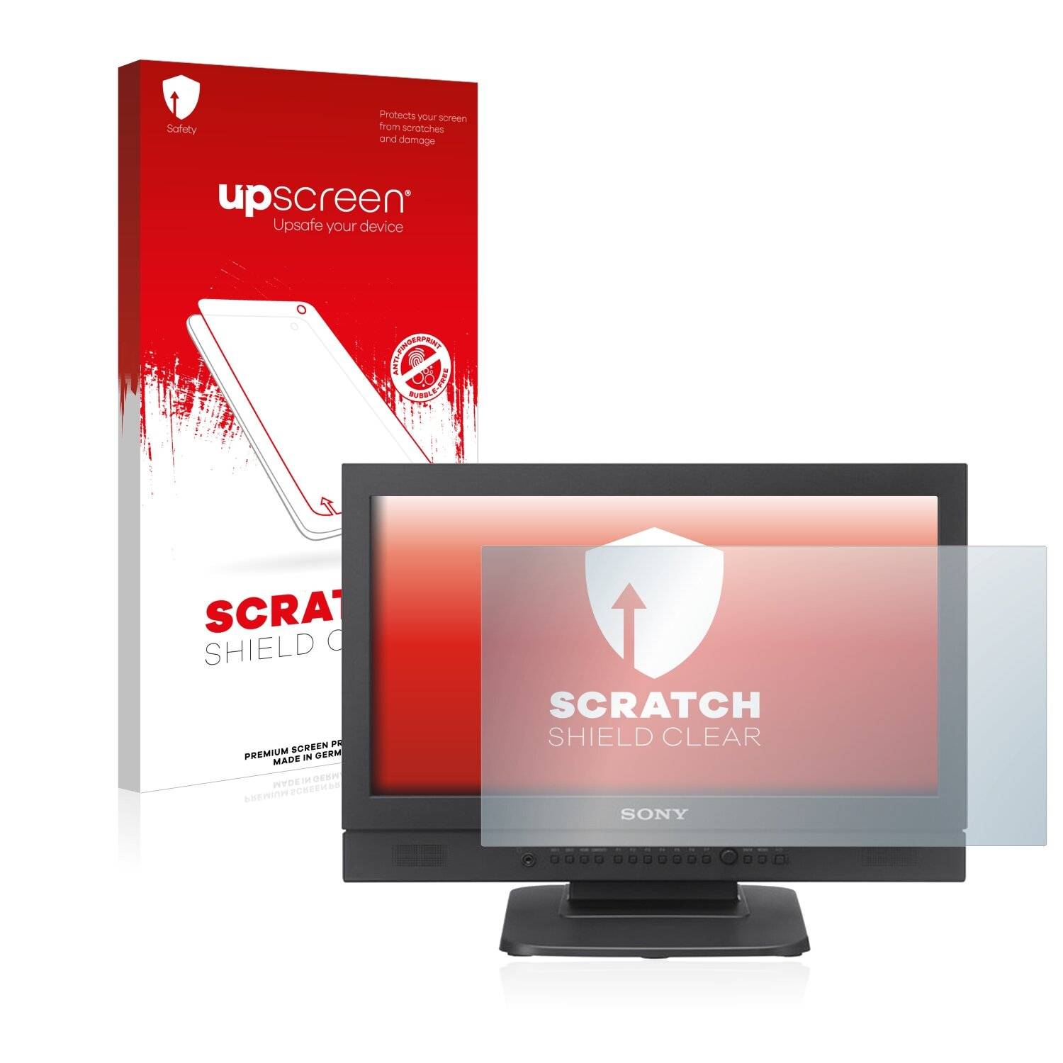 upscreen Scratch Shield Clear Premium Displayschutzfolie für Sony