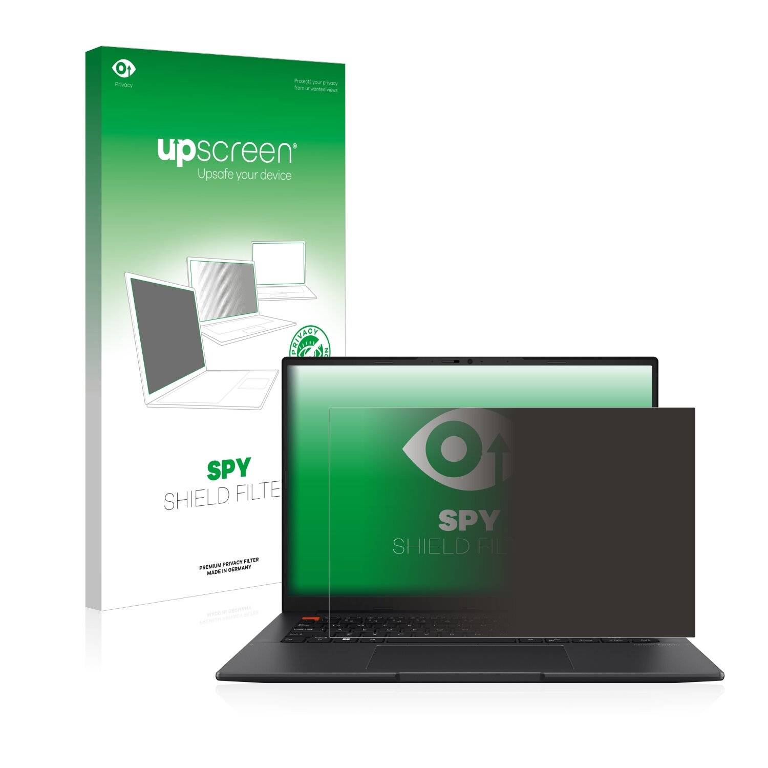 upscreen Spy Shield Filter Premium Blickschutzfilter für Asus VivoBook S 14