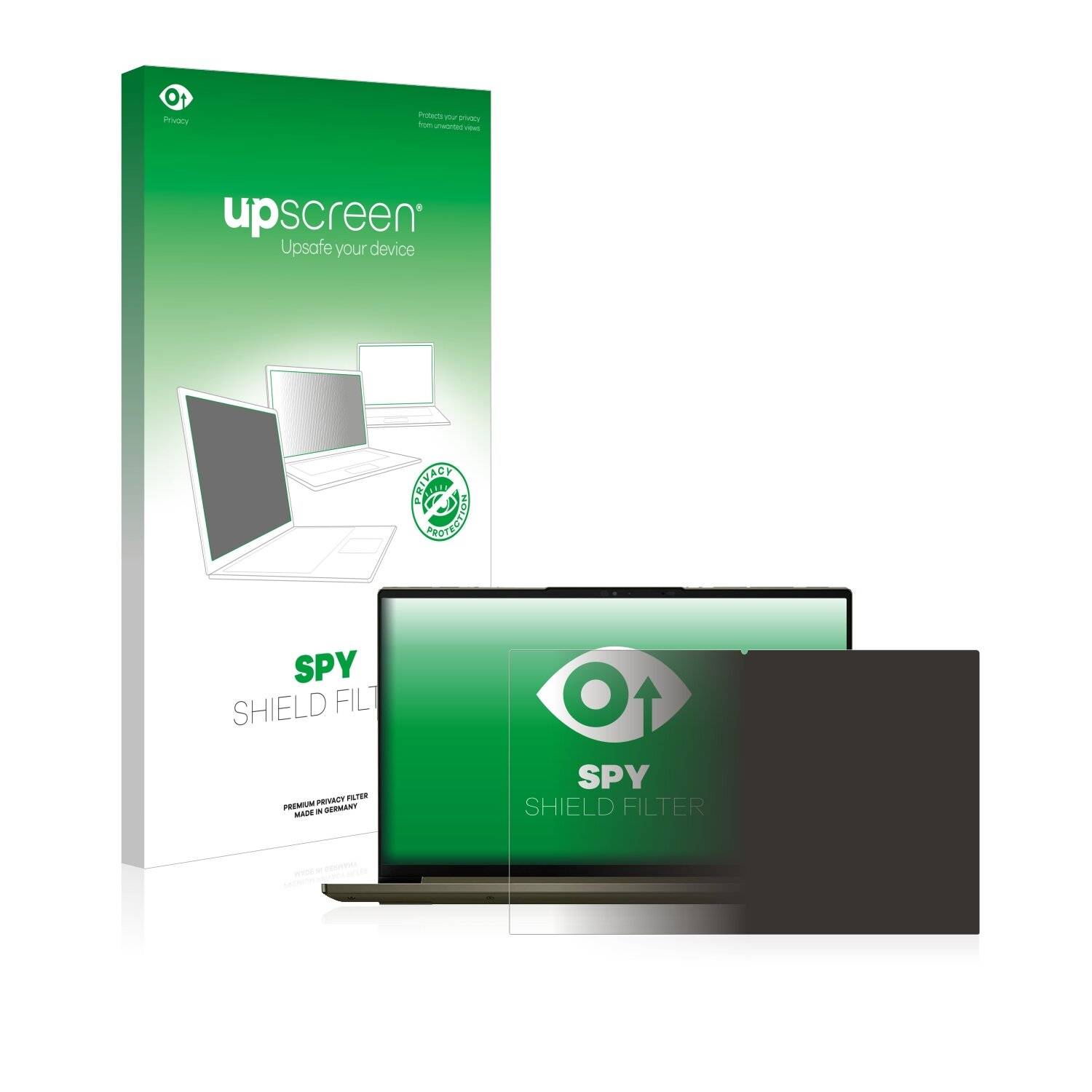 upscreen Spy Shield Filter Premium Blickschutzfilter für Lenovo Yoga Slim 7