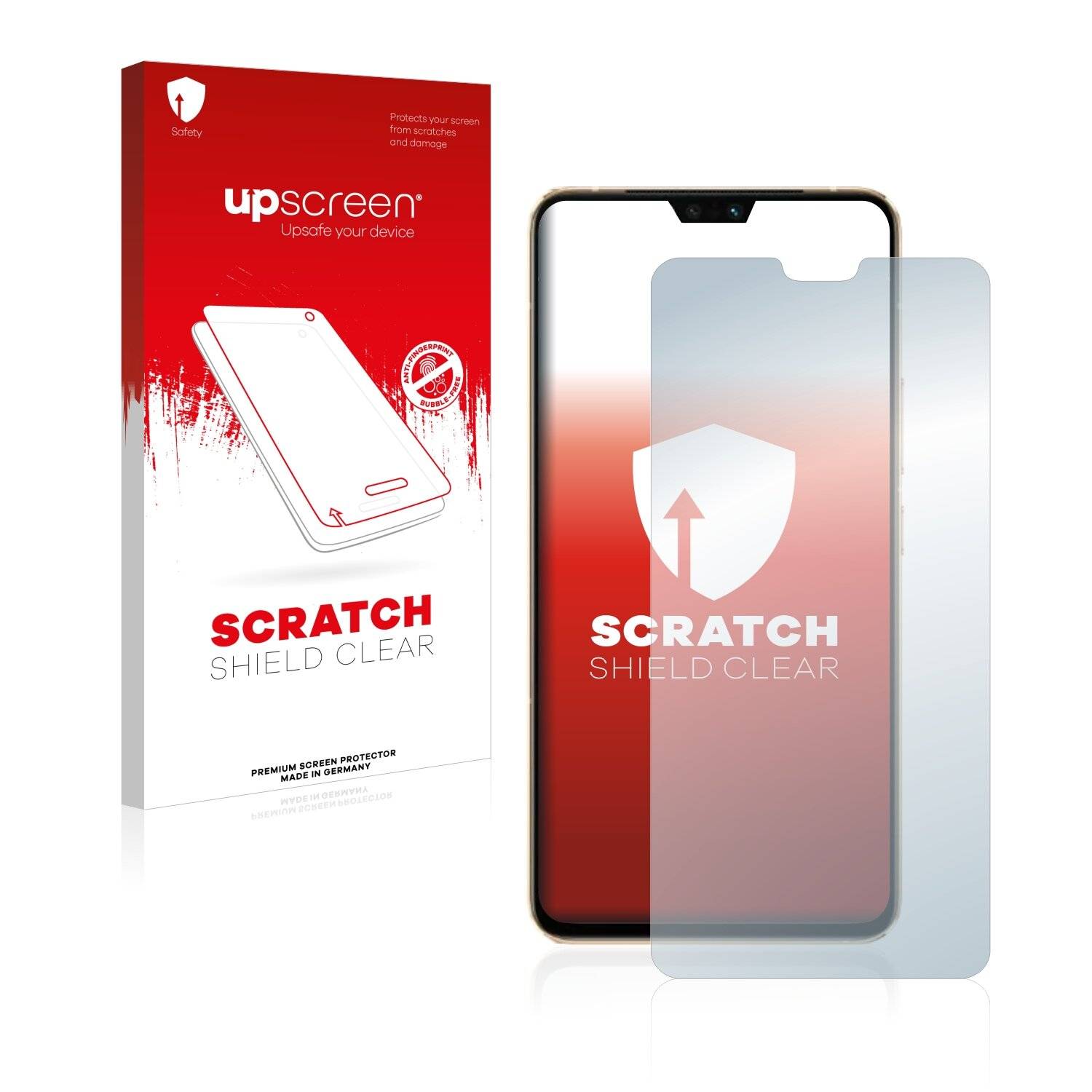 upscreen Scratch Shield Clear Premium Displayschutzfolie für Vivo