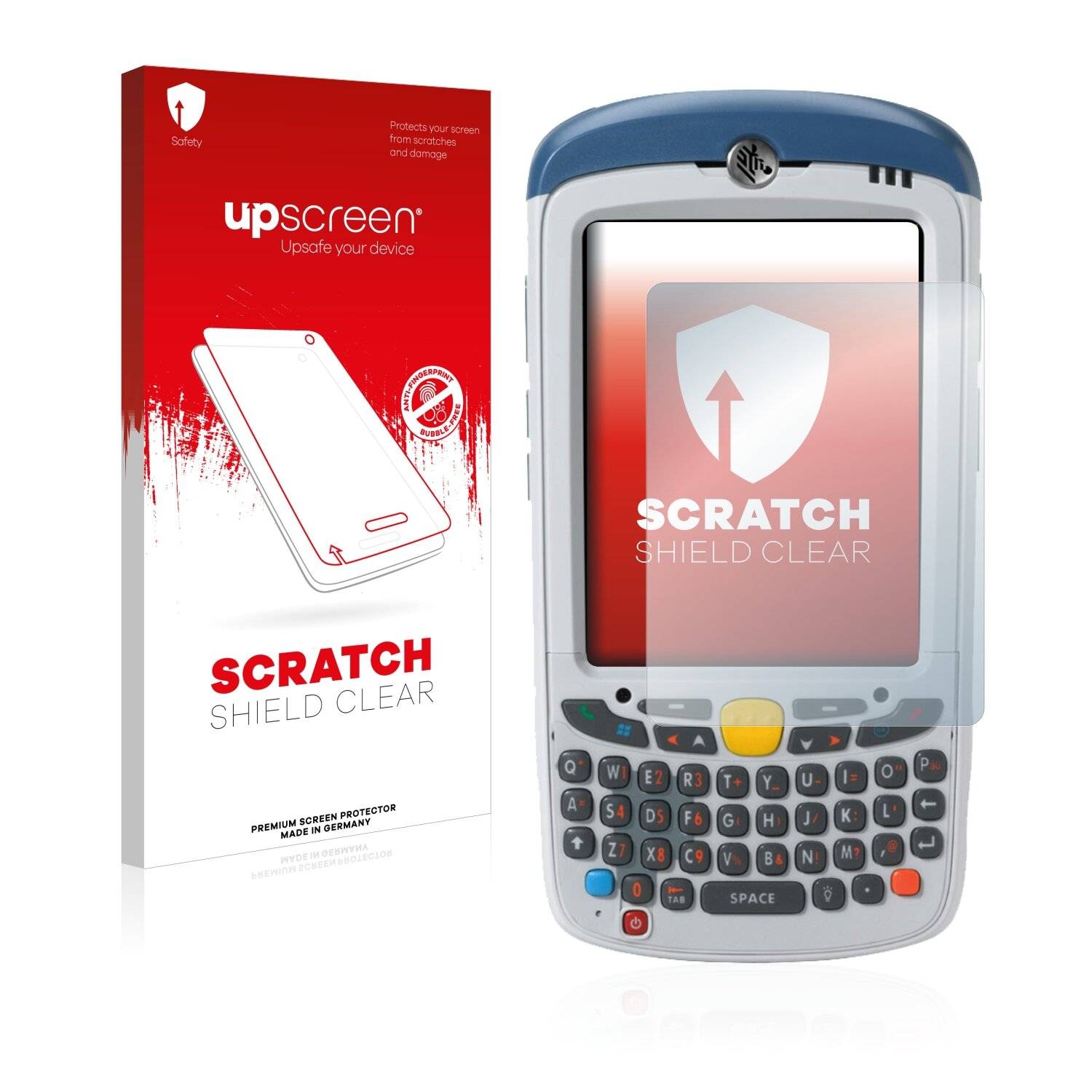 upscreen Scratch Shield Clear Premium Displayschutzfolie für Zebra