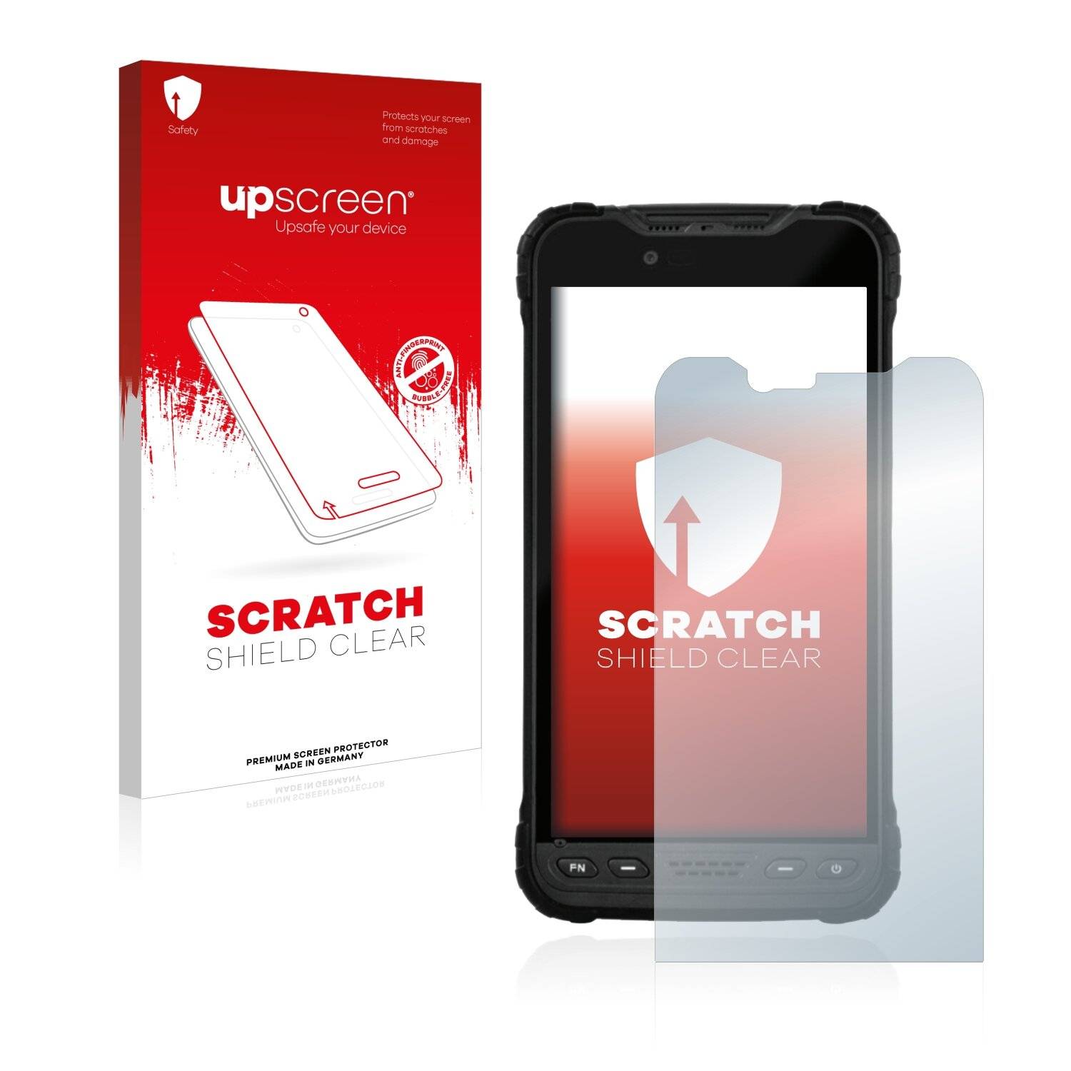 upscreen Scratch Shield Clear Premium Displayschutzfolie für Zebra