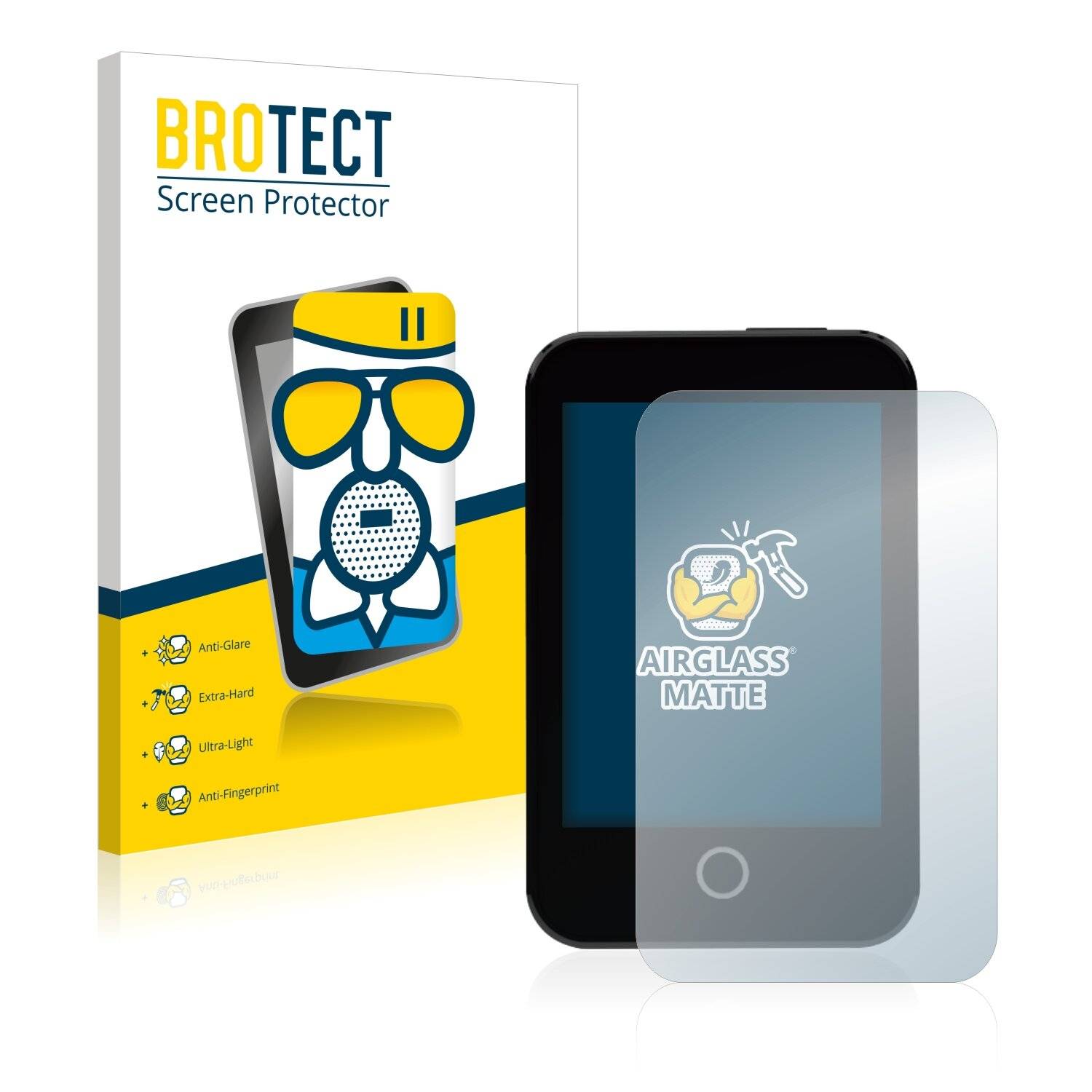 BROTECT AirGlass Matte Schutzglas Folie für Medtrum A7+