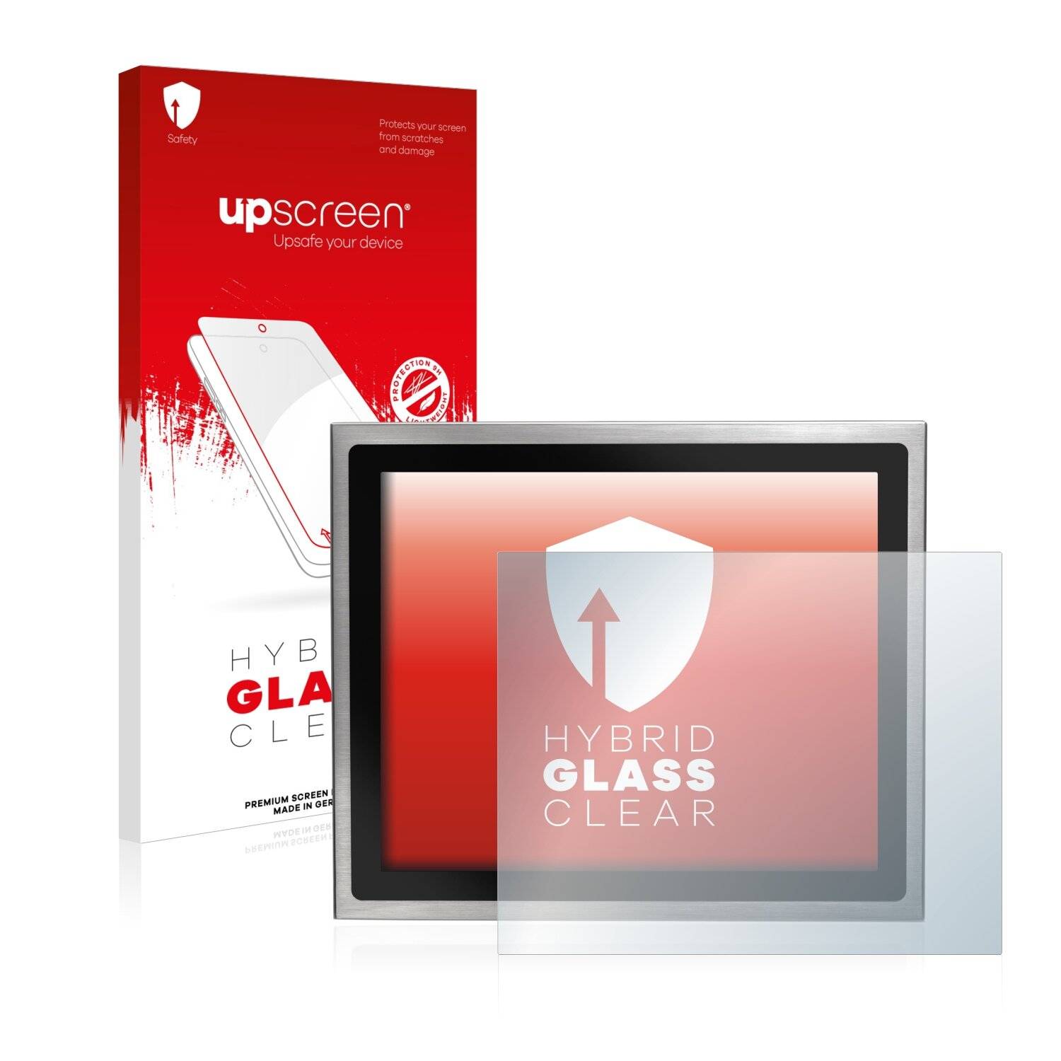 upscreen Hybrid Glass Clear Premium Schutzglas Folie für Wincomm